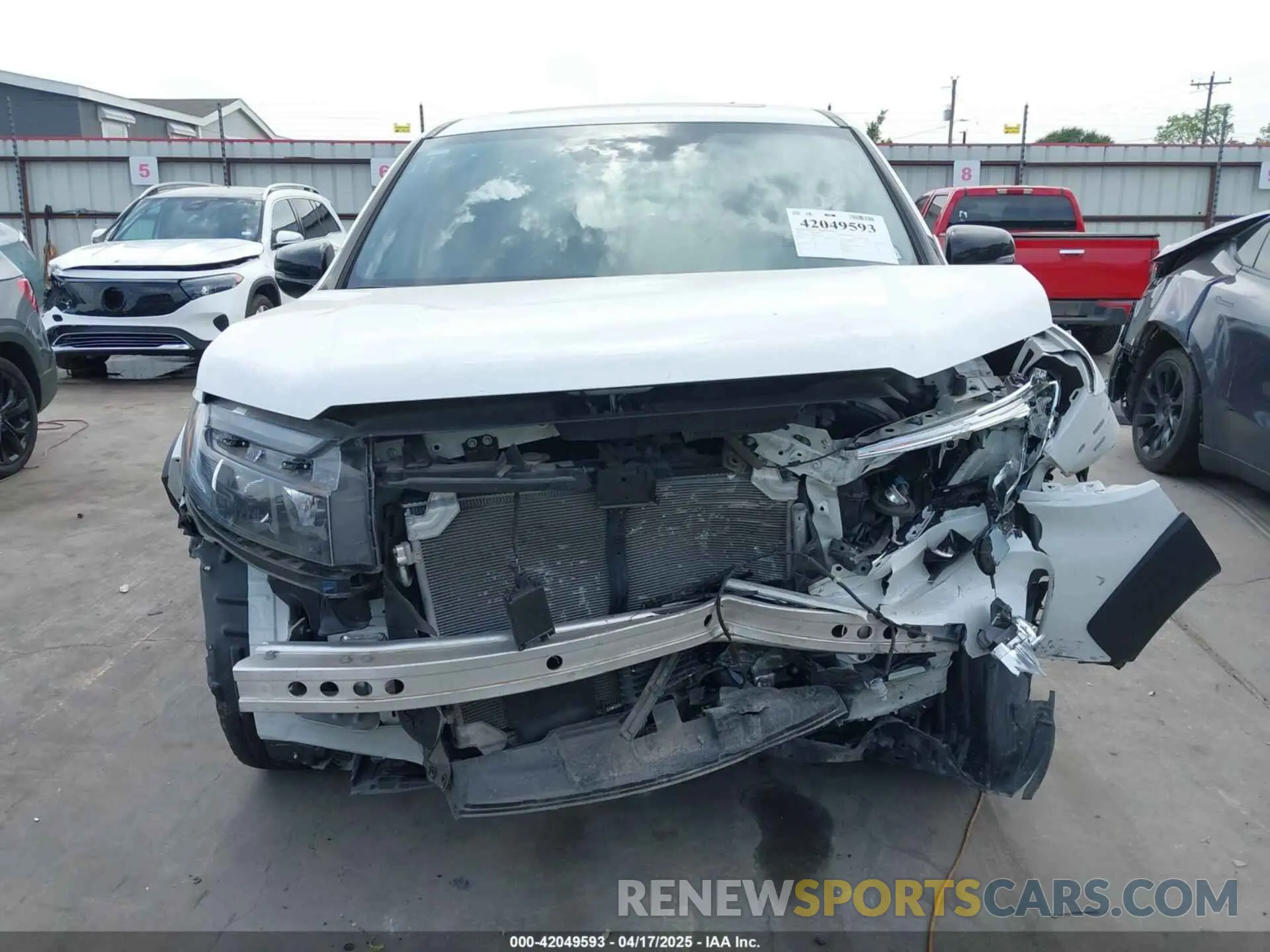 6 fotografías del automóvil dañado 5FPYK3F84PB011792 HONDA RIDGELINE 2023