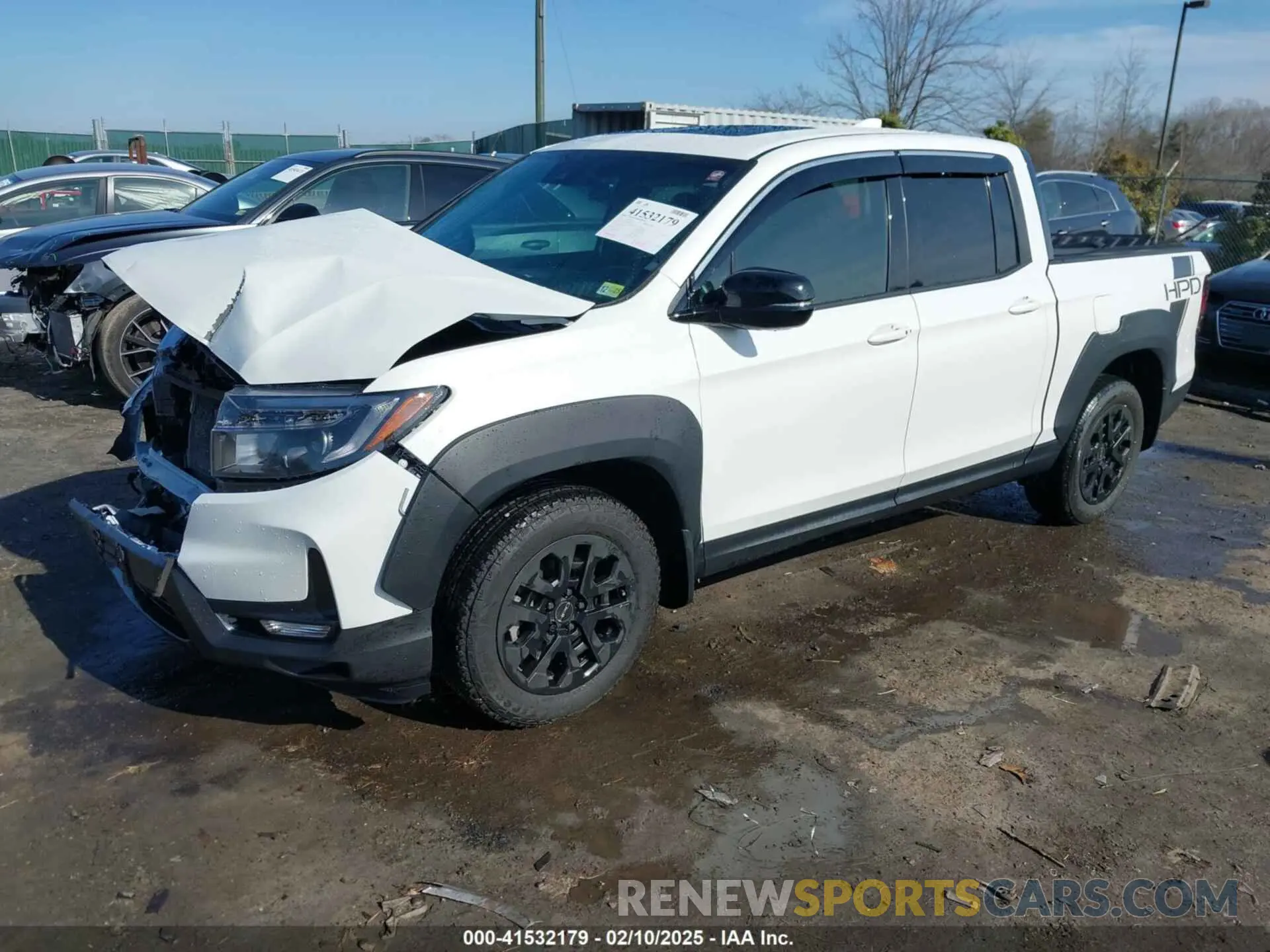 2 fotografías del automóvil dañado 5FPYK3F85PB006536 HONDA RIDGELINE 2023