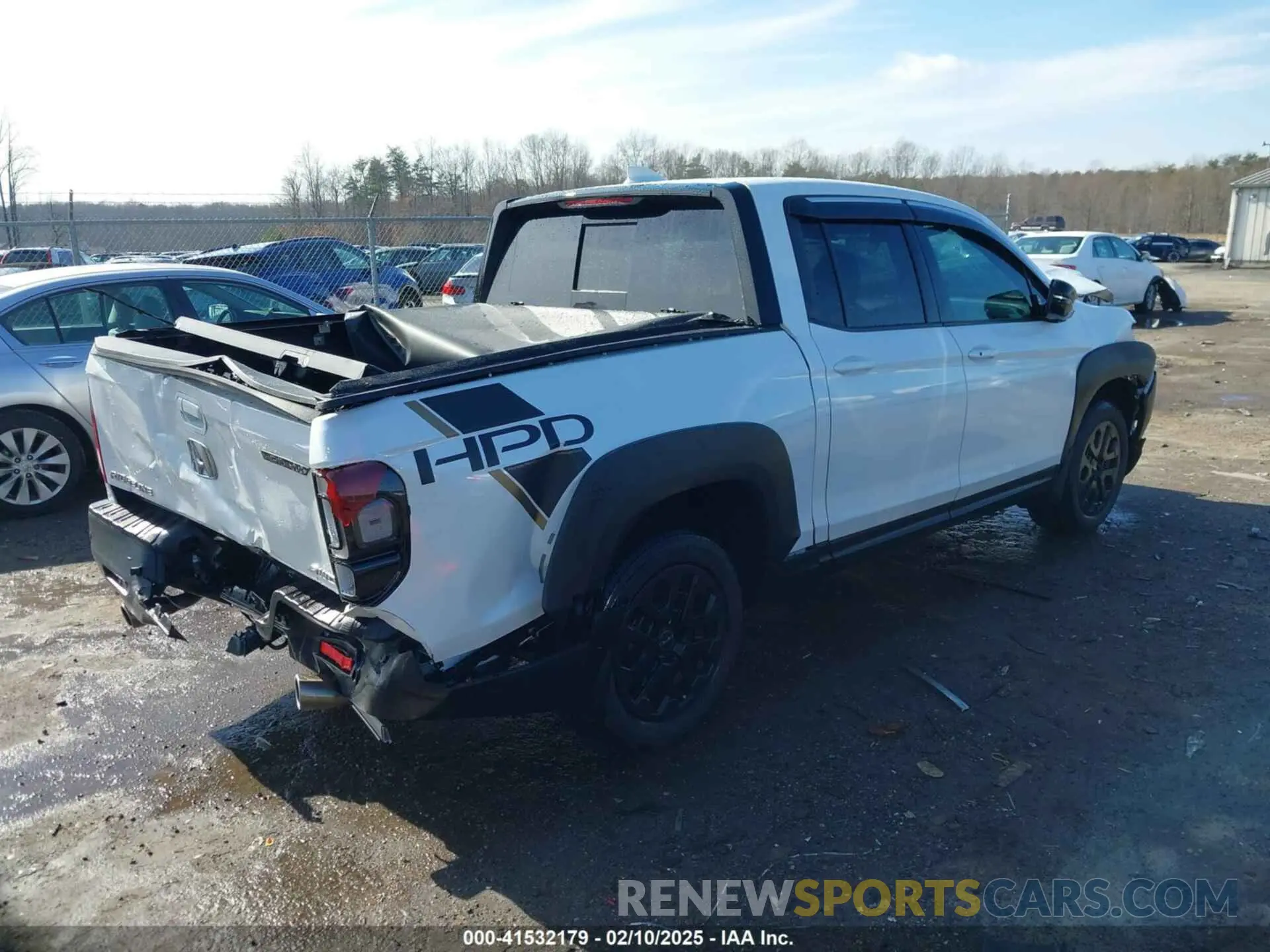 4 fotografías del automóvil dañado 5FPYK3F85PB006536 HONDA RIDGELINE 2023