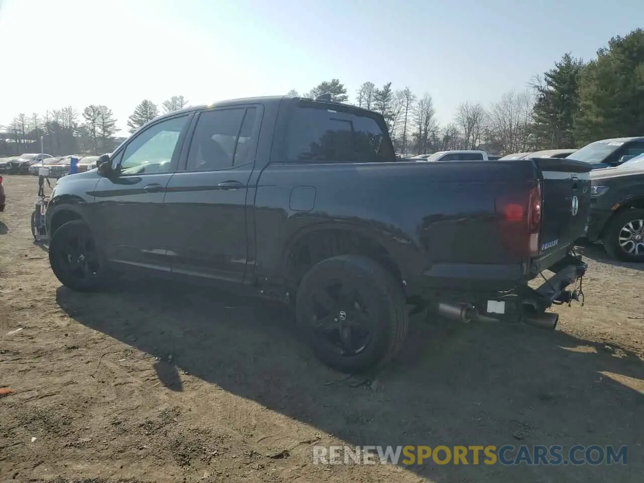 2 fotografías del automóvil dañado 5FPYK3F85PB019576 HONDA RIDGELINE 2023