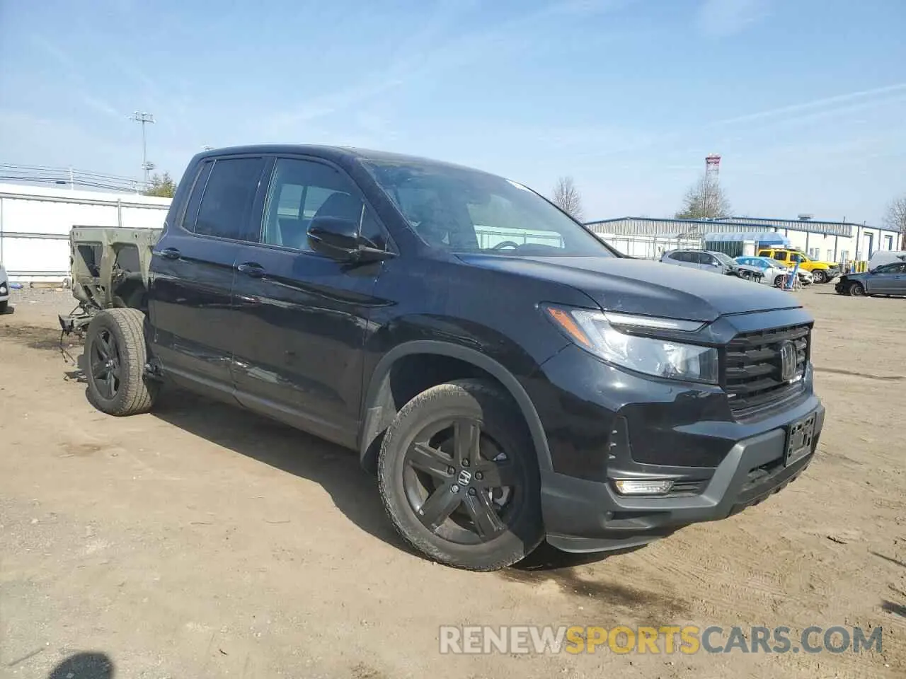 4 fotografías del automóvil dañado 5FPYK3F85PB019576 HONDA RIDGELINE 2023
