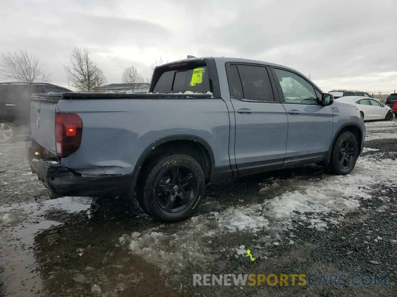 3 fotografías del automóvil dañado 5FPYK3F85PB031985 HONDA RIDGELINE 2023