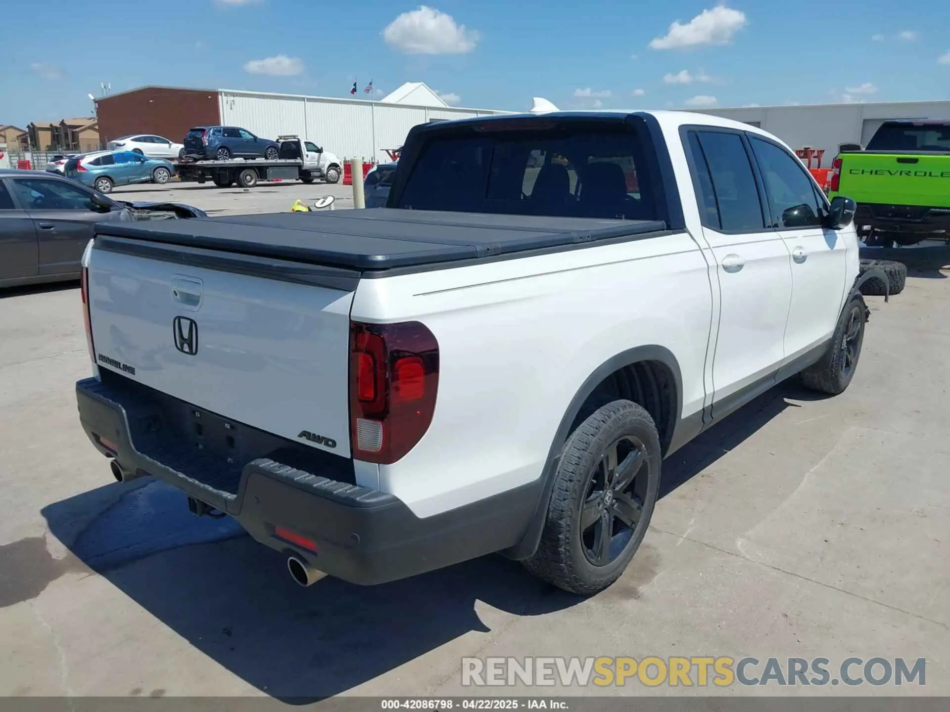 4 fotografías del automóvil dañado 5FPYK3F8XPB009920 HONDA RIDGELINE 2023