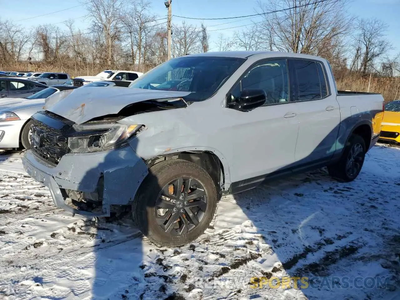1 fotografías del automóvil dañado 5FPYK3F10RB004313 HONDA RIDGELINE 2024