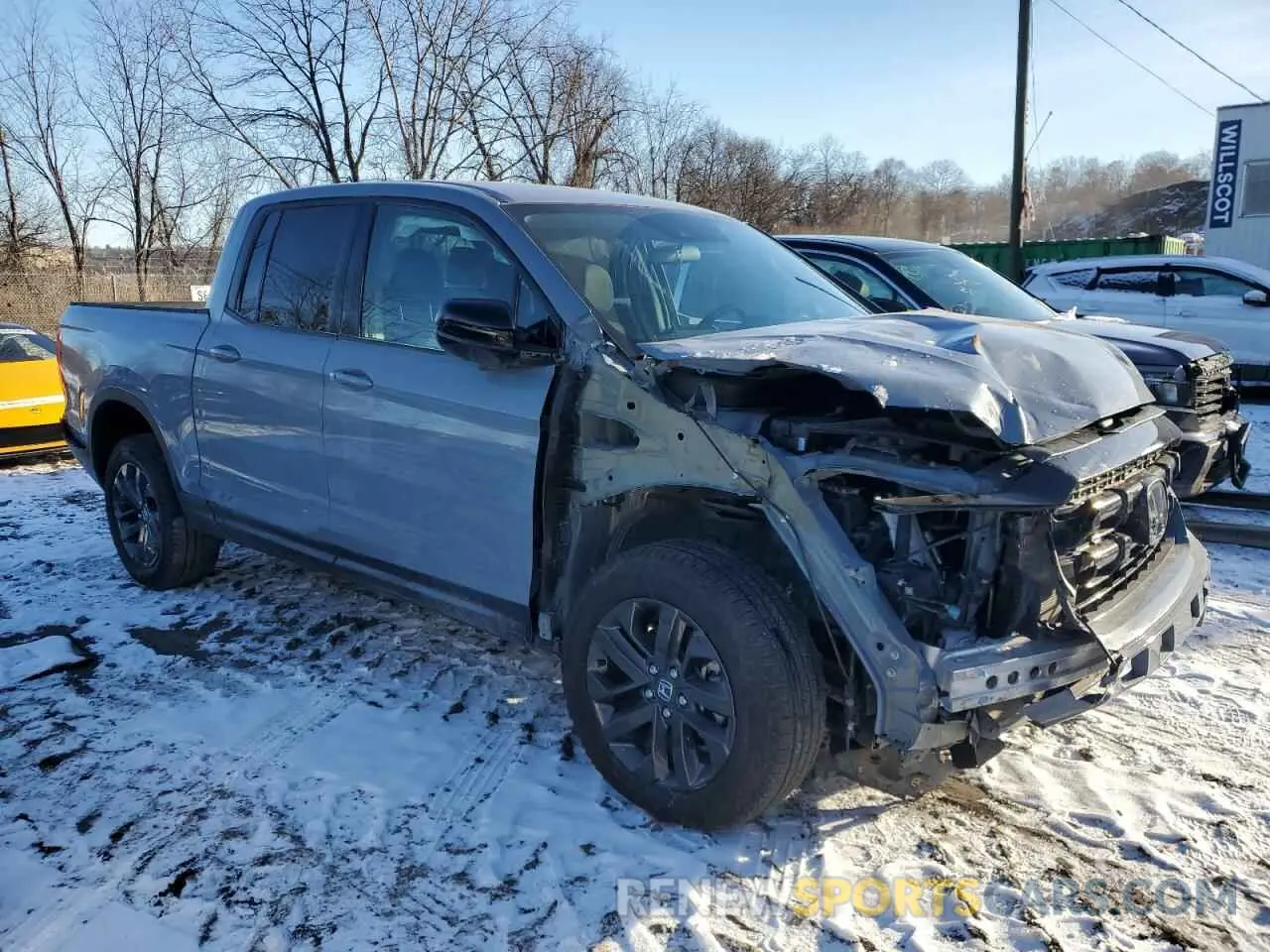 4 fotografías del automóvil dañado 5FPYK3F10RB004313 HONDA RIDGELINE 2024