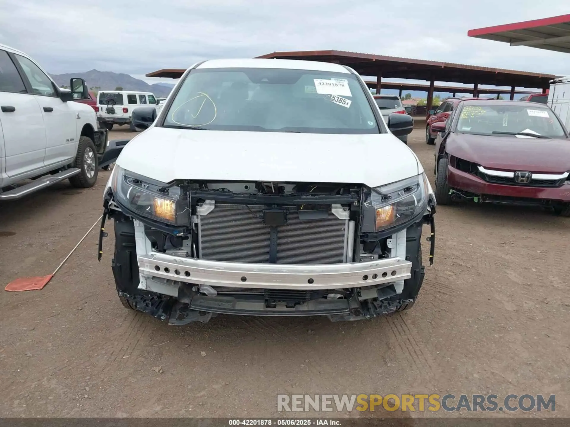 6 fotografías del automóvil dañado 5FPYK3F11RB014302 HONDA RIDGELINE 2024