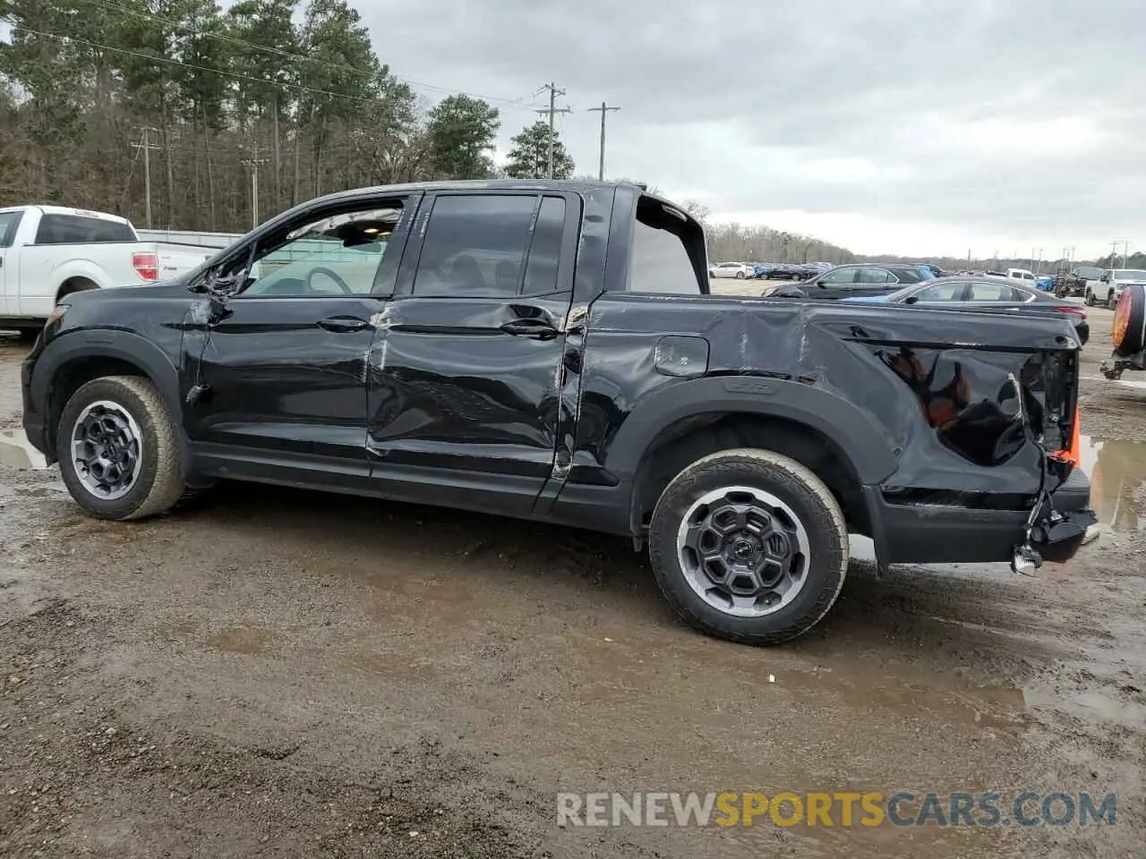 2 fotografías del automóvil dañado 5FPYK3F12RB008573 HONDA RIDGELINE 2024