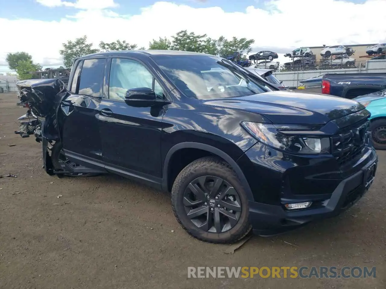 4 fotografías del automóvil dañado 5FPYK3F12RB015345 HONDA RIDGELINE 2024