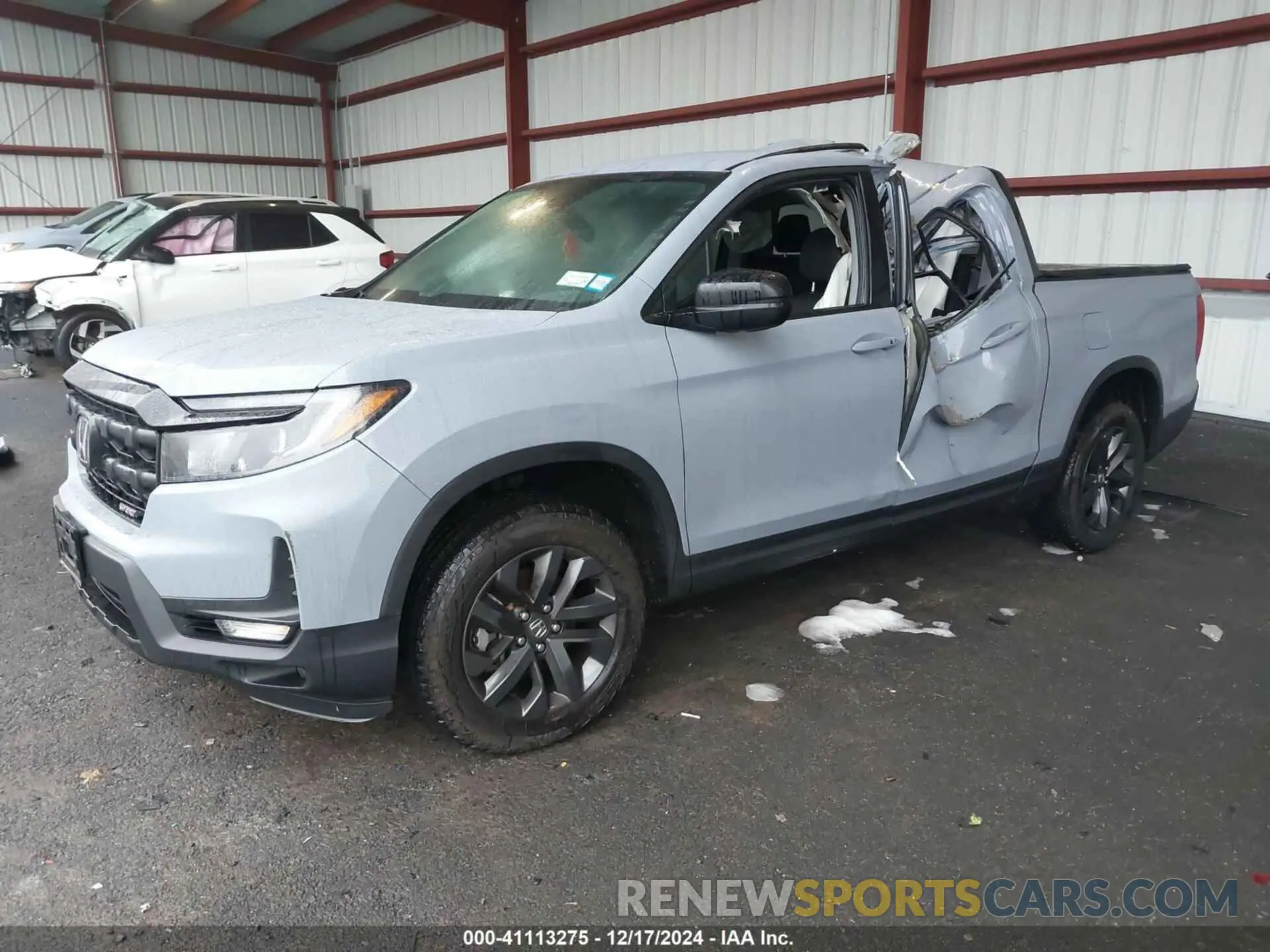 2 fotografías del automóvil dañado 5FPYK3F18RB008206 HONDA RIDGELINE 2024