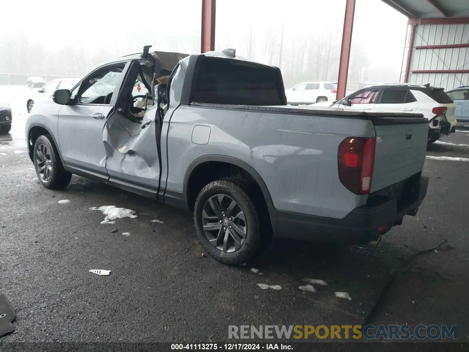 3 fotografías del automóvil dañado 5FPYK3F18RB008206 HONDA RIDGELINE 2024