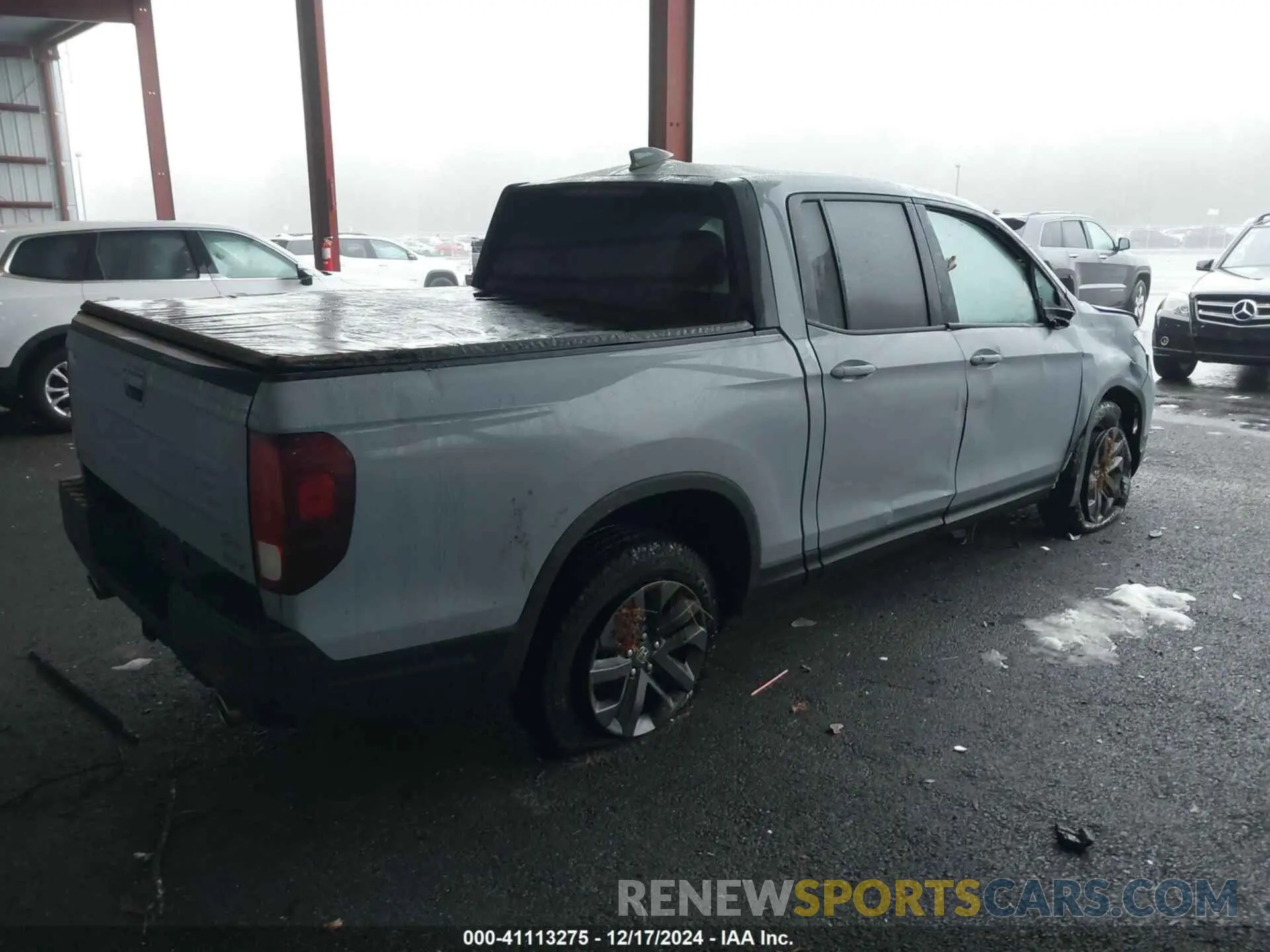 4 fotografías del automóvil dañado 5FPYK3F18RB008206 HONDA RIDGELINE 2024