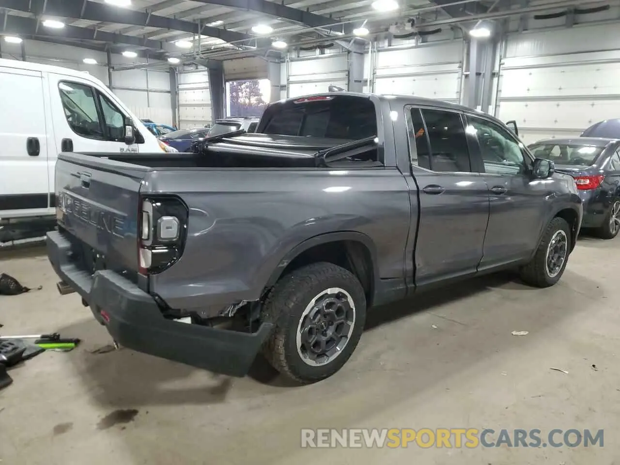 3 fotografías del automóvil dañado 5FPYK3F43RB027935 HONDA RIDGELINE 2024