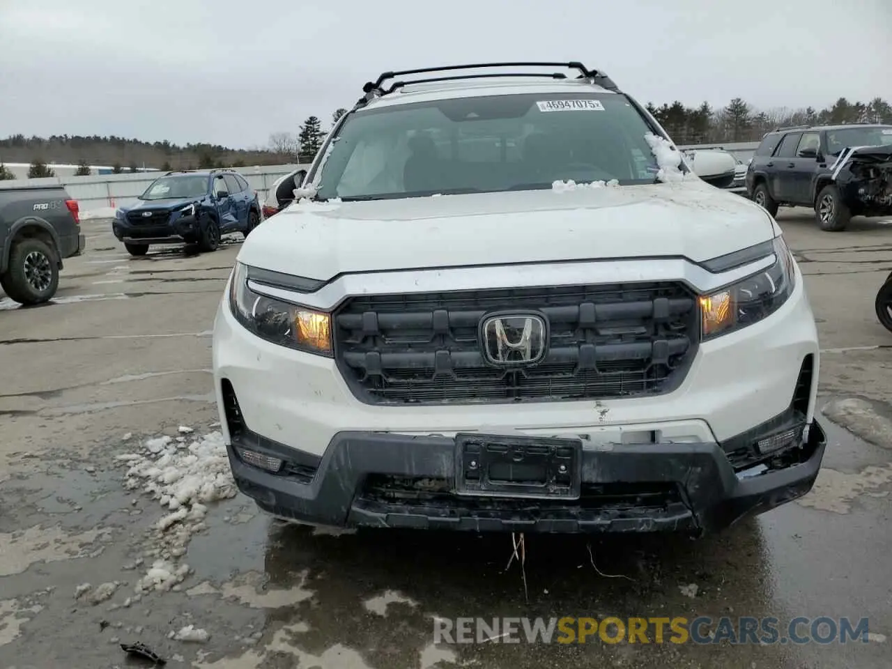 5 fotografías del automóvil dañado 5FPYK3F53RB014823 HONDA RIDGELINE 2024