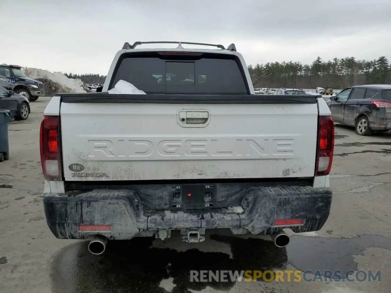 6 fotografías del automóvil dañado 5FPYK3F53RB014823 HONDA RIDGELINE 2024
