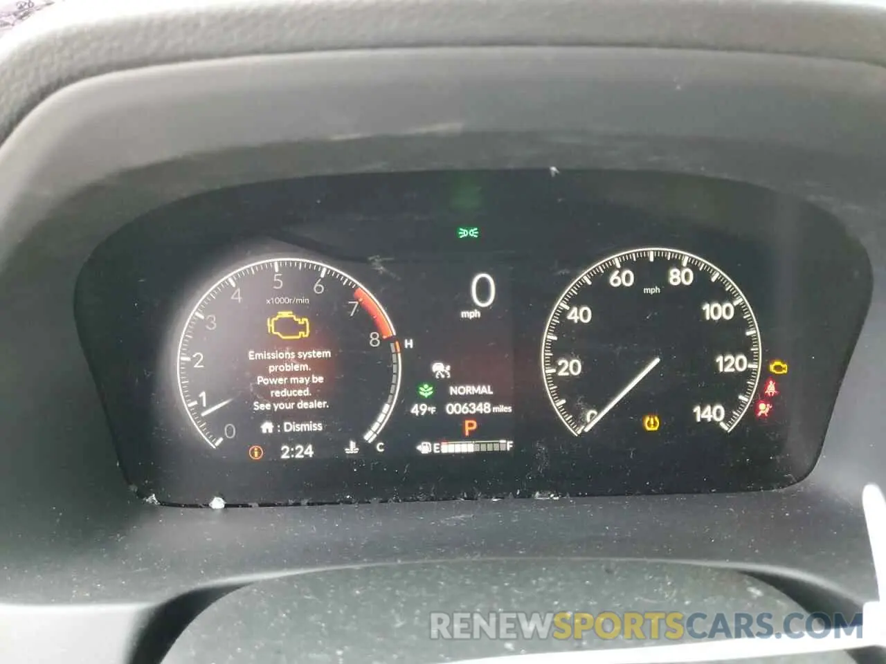 9 fotografías del automóvil dañado 5FPYK3F53RB014823 HONDA RIDGELINE 2024