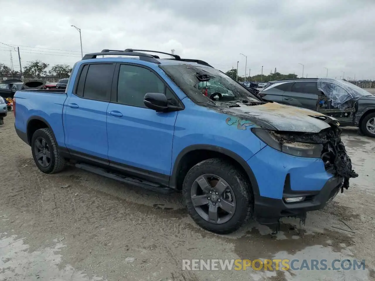 4 fotografías del automóvil dañado 5FPYK3F63RB027712 HONDA RIDGELINE 2024