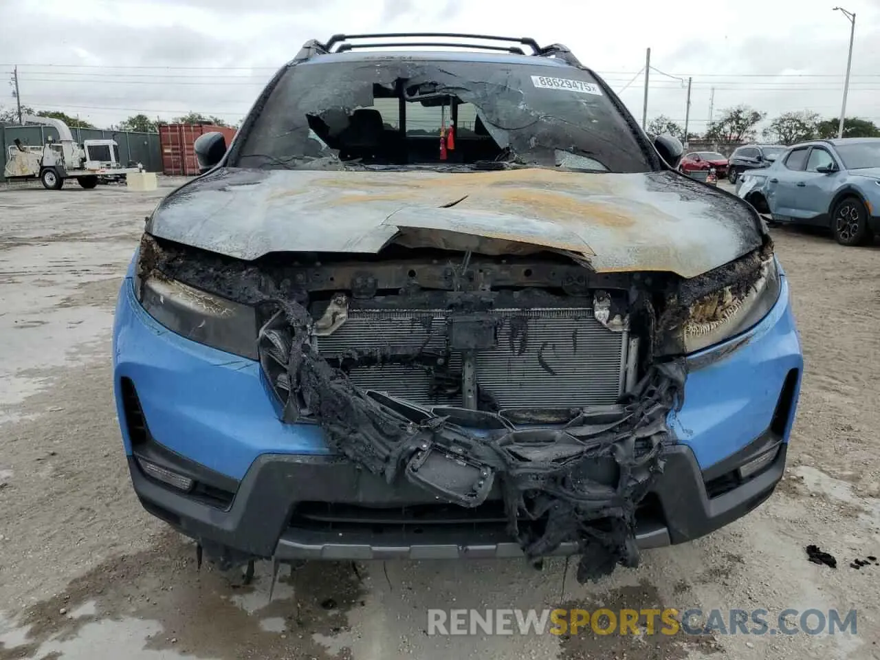 5 fotografías del automóvil dañado 5FPYK3F63RB027712 HONDA RIDGELINE 2024