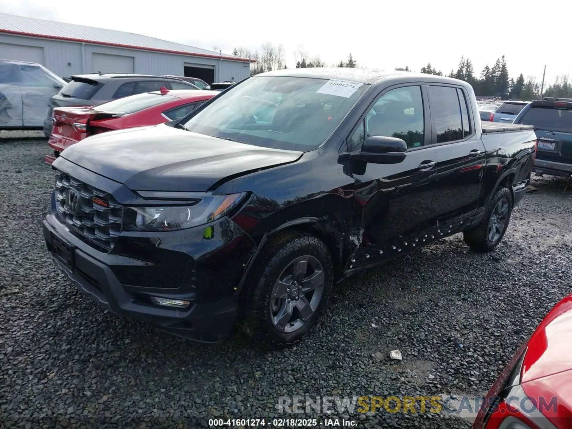 2 fotografías del automóvil dañado 5FPYK3F65RB021409 HONDA RIDGELINE 2024