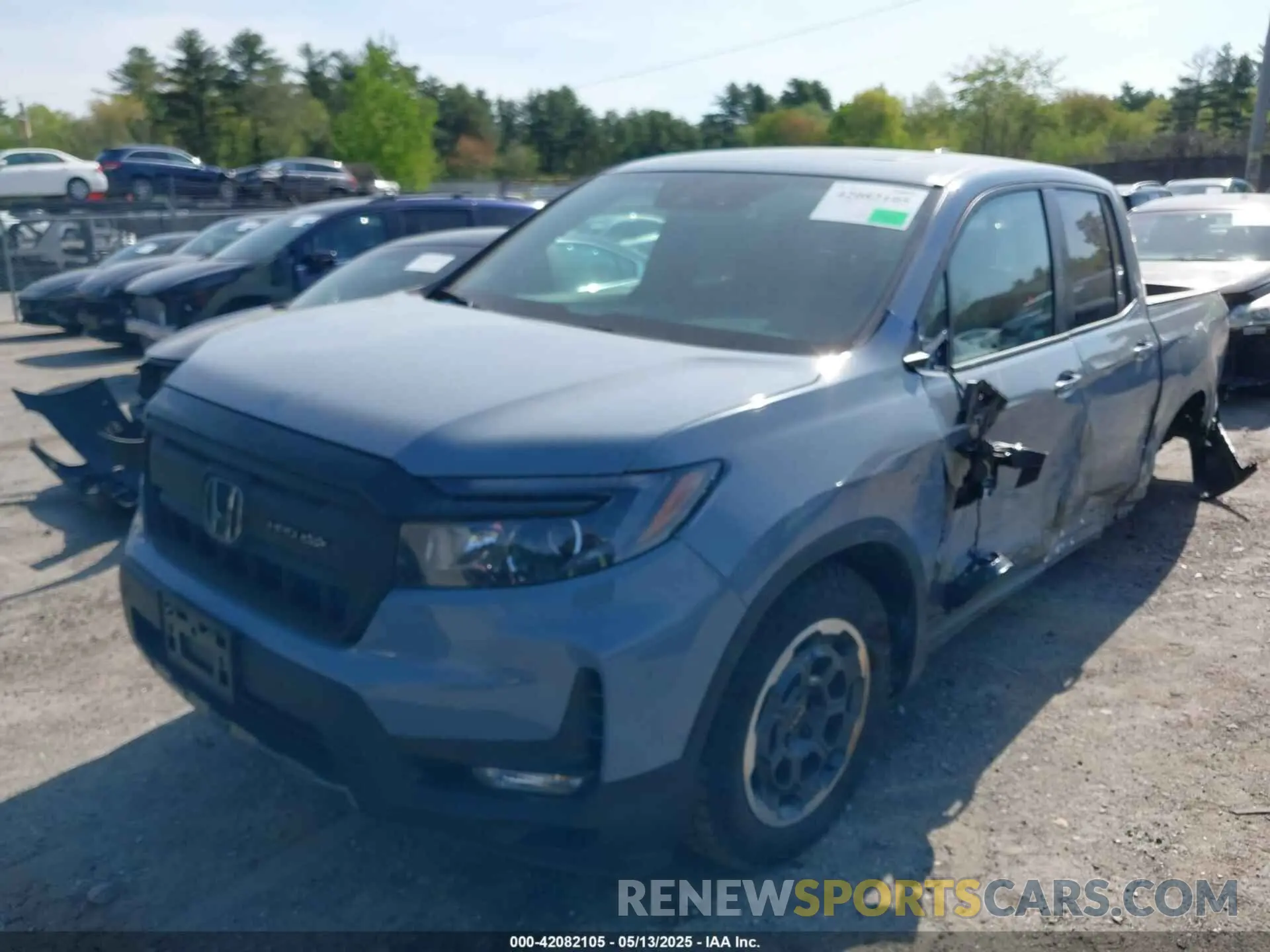 2 fotografías del automóvil dañado 5FPYK3F66RB013285 HONDA RIDGELINE 2024