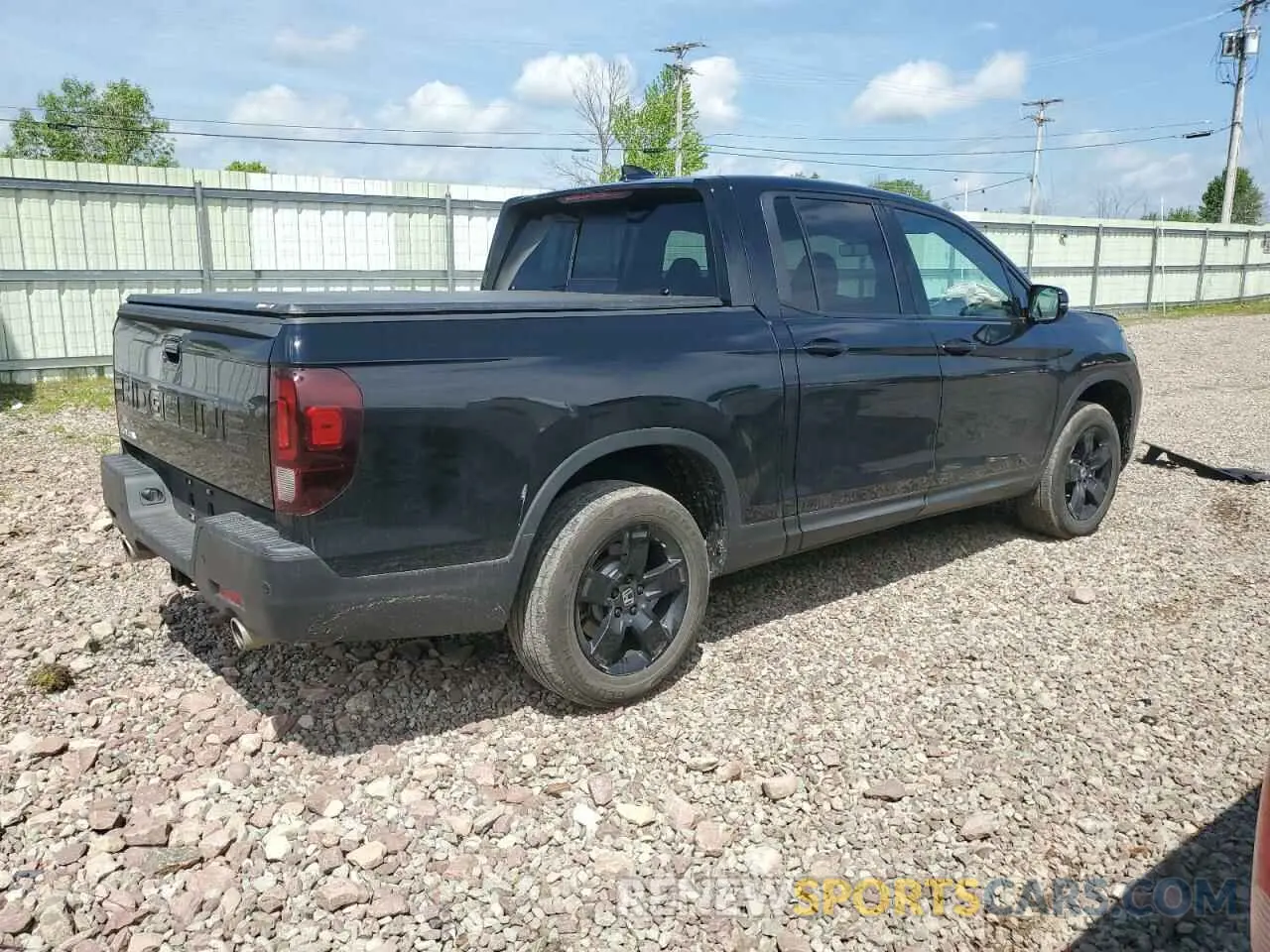 3 fotografías del automóvil dañado 5FPYK3F8XRB028731 HONDA RIDGELINE 2024