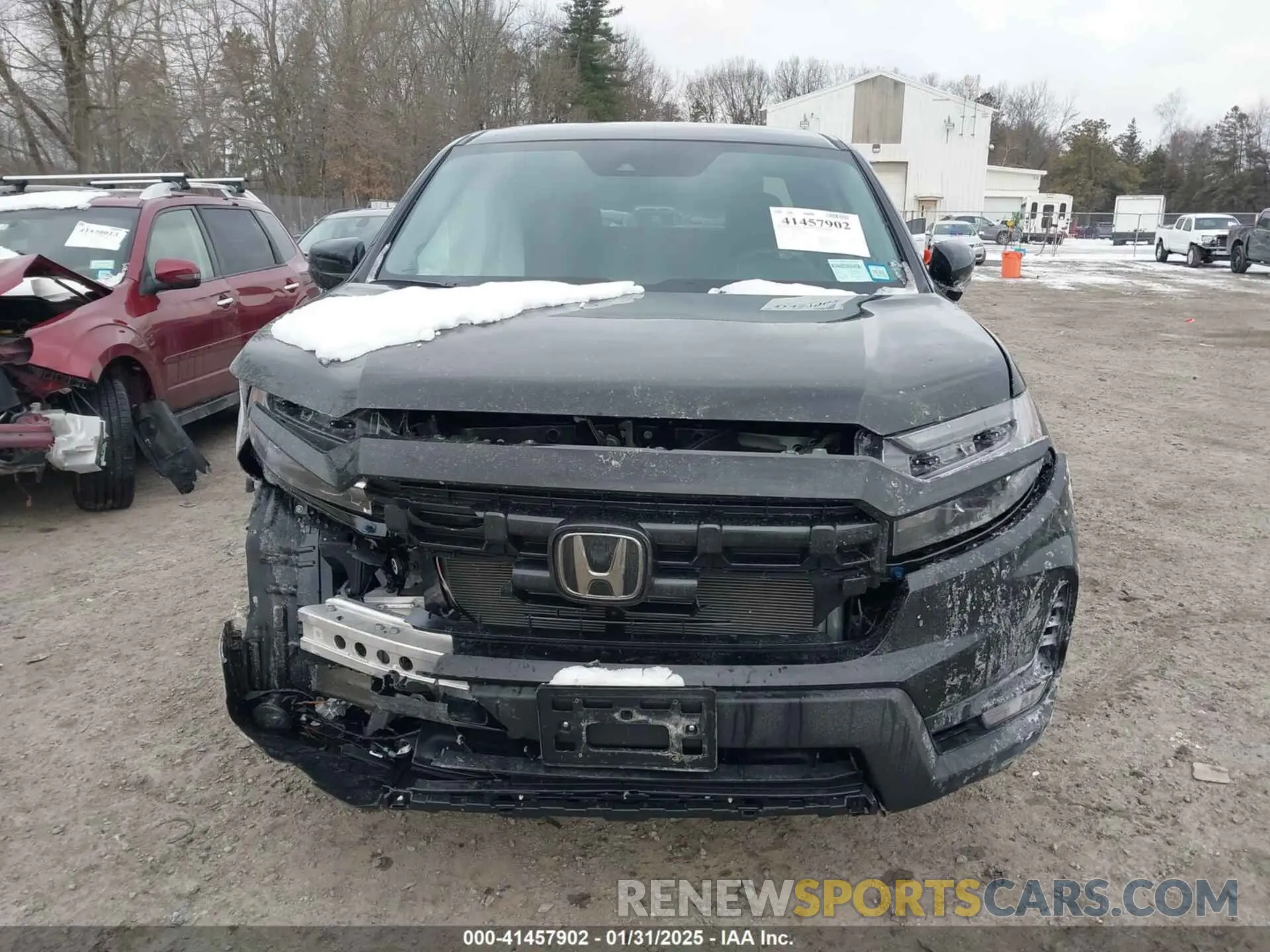 12 fotografías del automóvil dañado 5FPYK3F10SB004480 HONDA RIDGELINE 2025