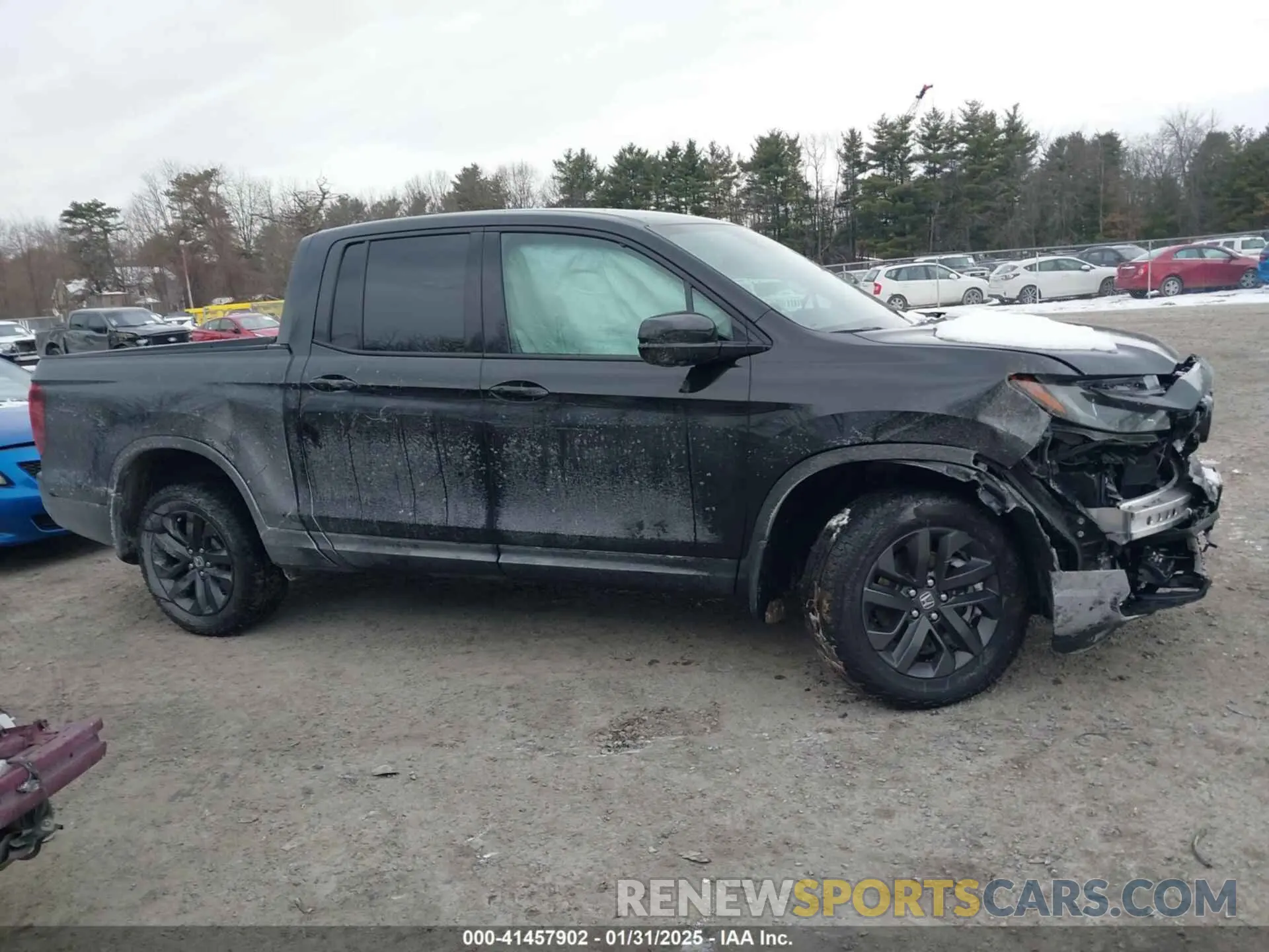 13 fotografías del automóvil dañado 5FPYK3F10SB004480 HONDA RIDGELINE 2025