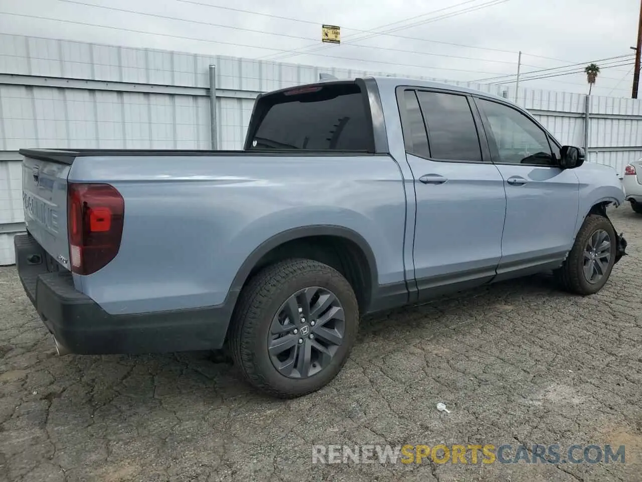 3 fotografías del automóvil dañado 5FPYK3F12SB012144 HONDA RIDGELINE 2025