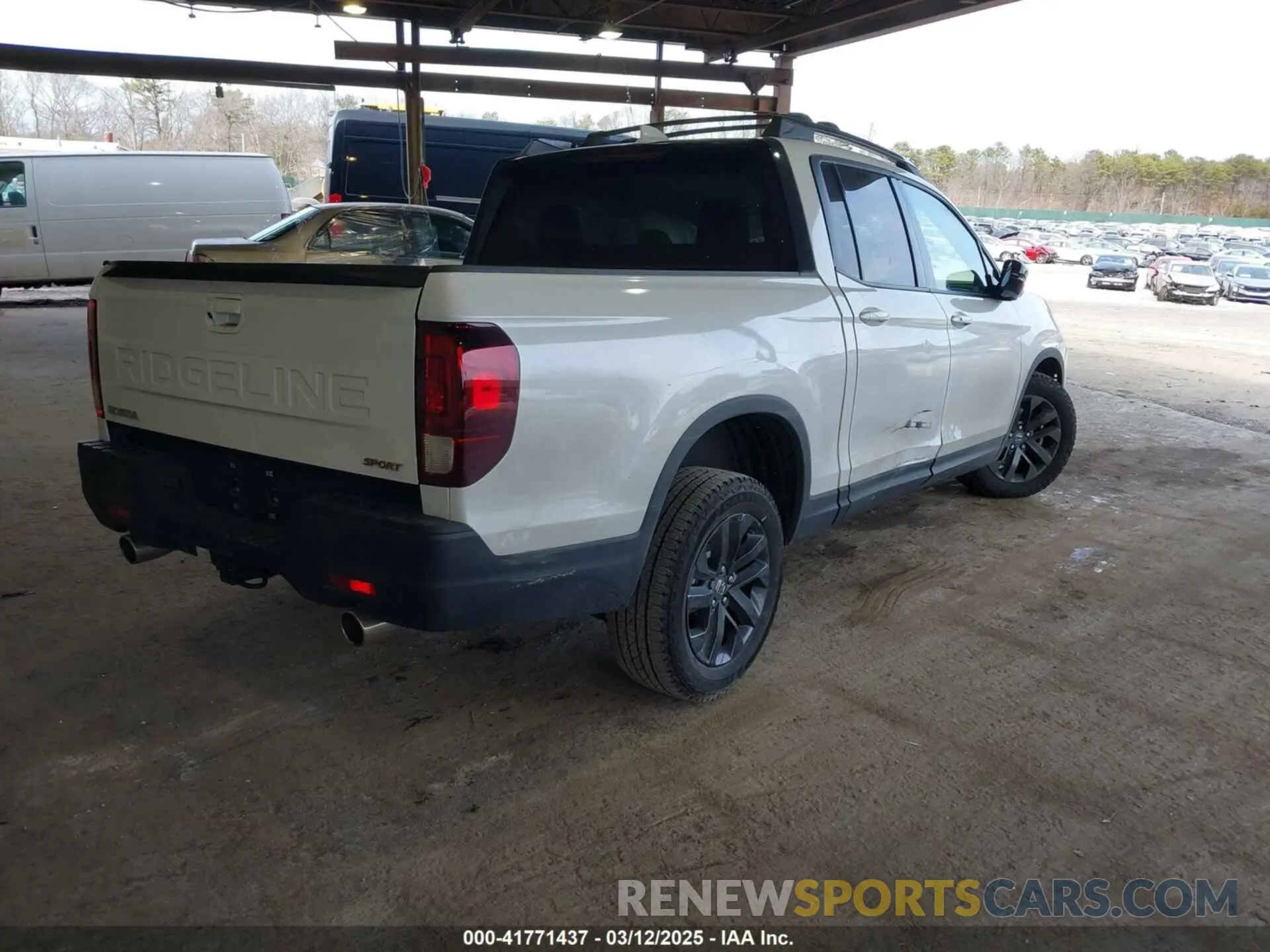 4 fotografías del automóvil dañado 5FPYK3F19SB002744 HONDA RIDGELINE 2025