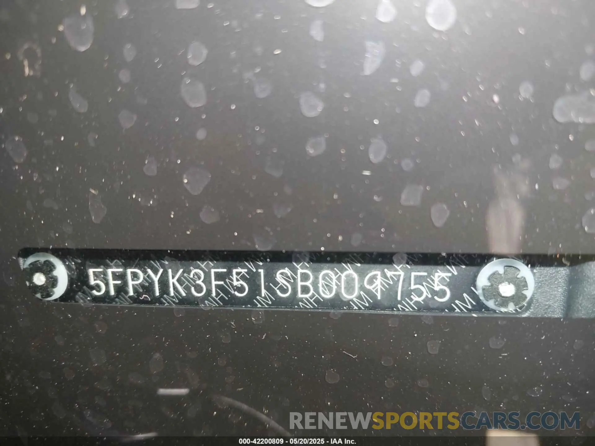 18 fotografías del automóvil dañado 5FPYK3F51SB009755 HONDA RIDGELINE 2025