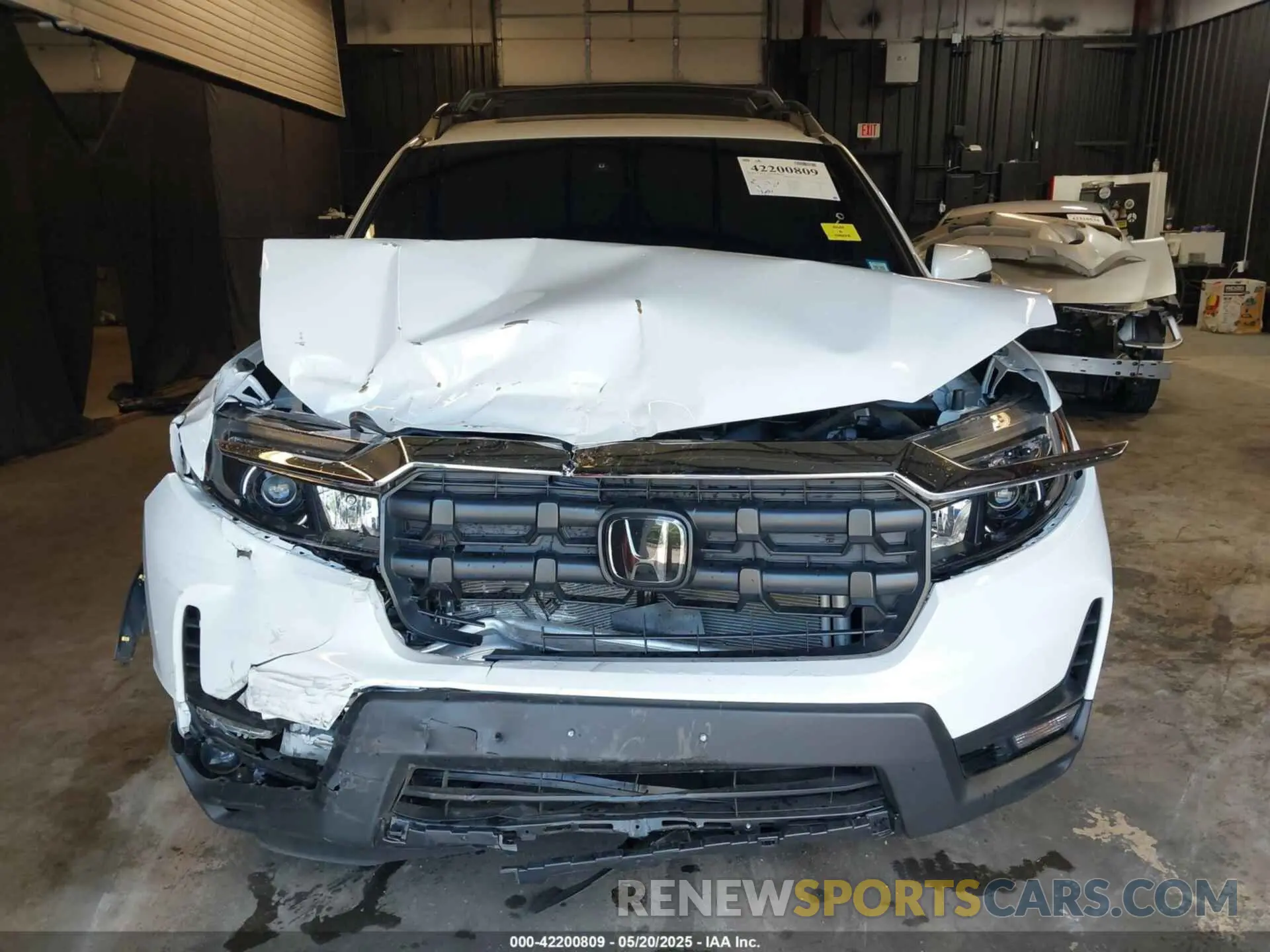 6 fotografías del automóvil dañado 5FPYK3F51SB009755 HONDA RIDGELINE 2025