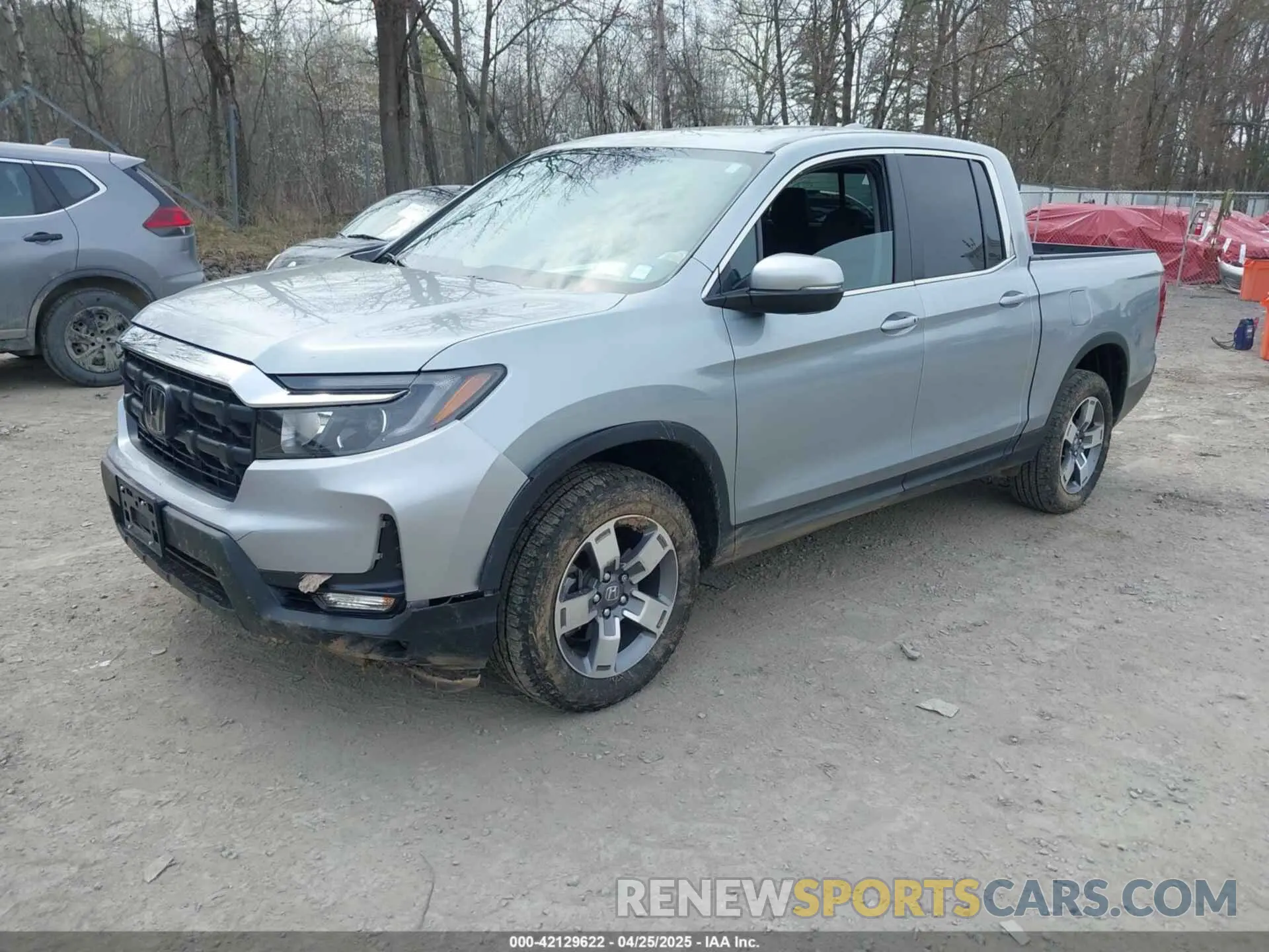 2 fotografías del automóvil dañado 5FPYK3F57SB001983 HONDA RIDGELINE 2025