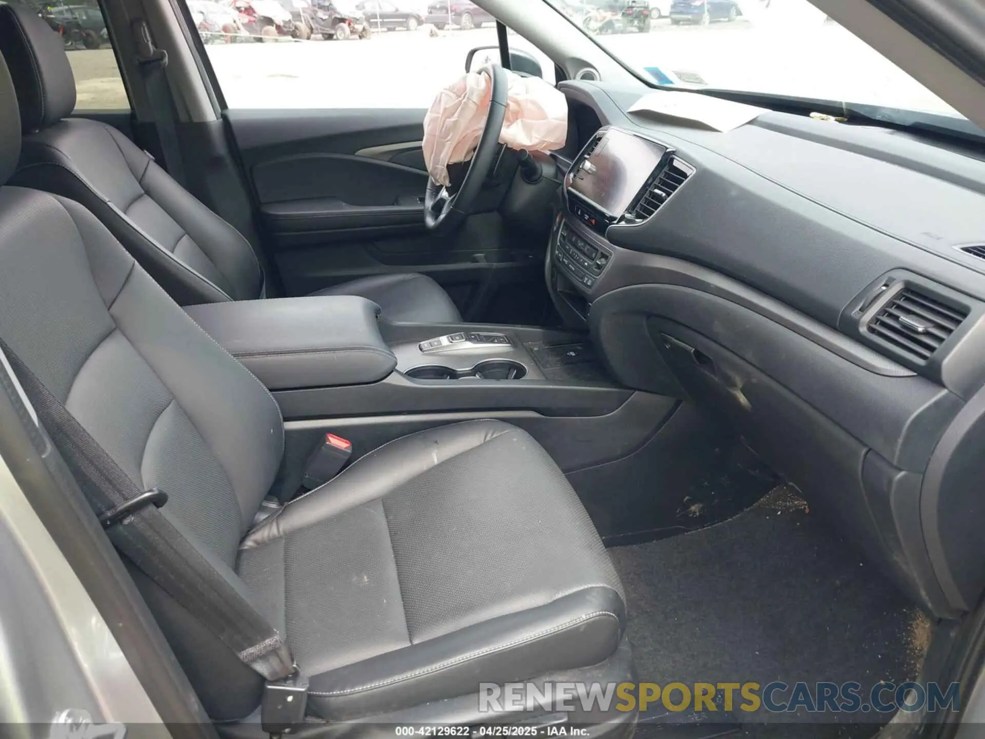 5 fotografías del automóvil dañado 5FPYK3F57SB001983 HONDA RIDGELINE 2025