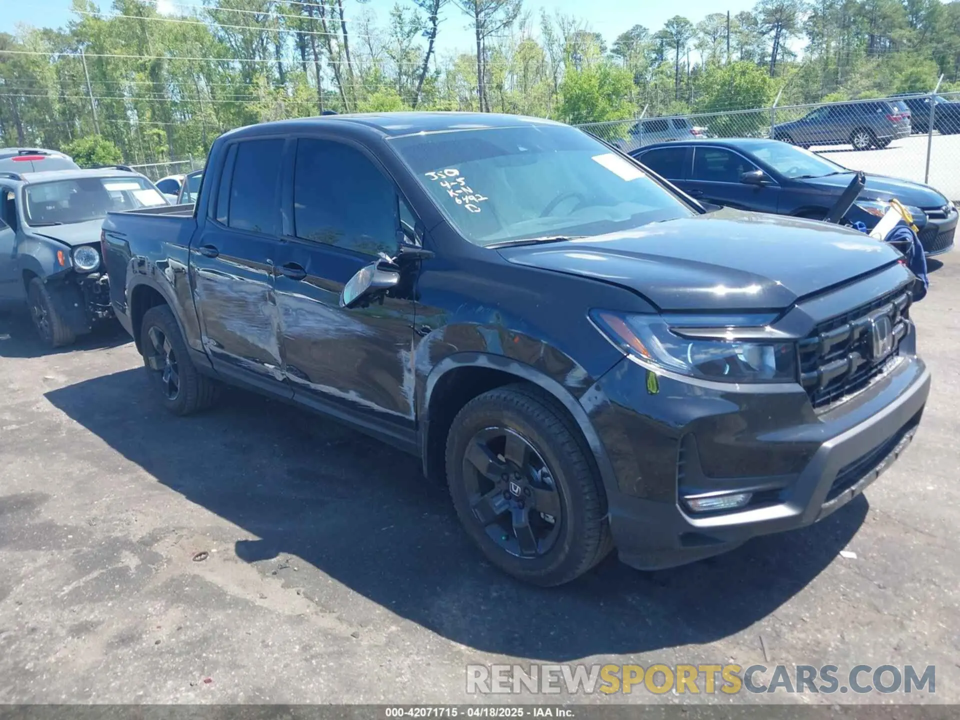 1 fotografías del automóvil dañado 5FPYK3F85SB016492 HONDA RIDGELINE 2025