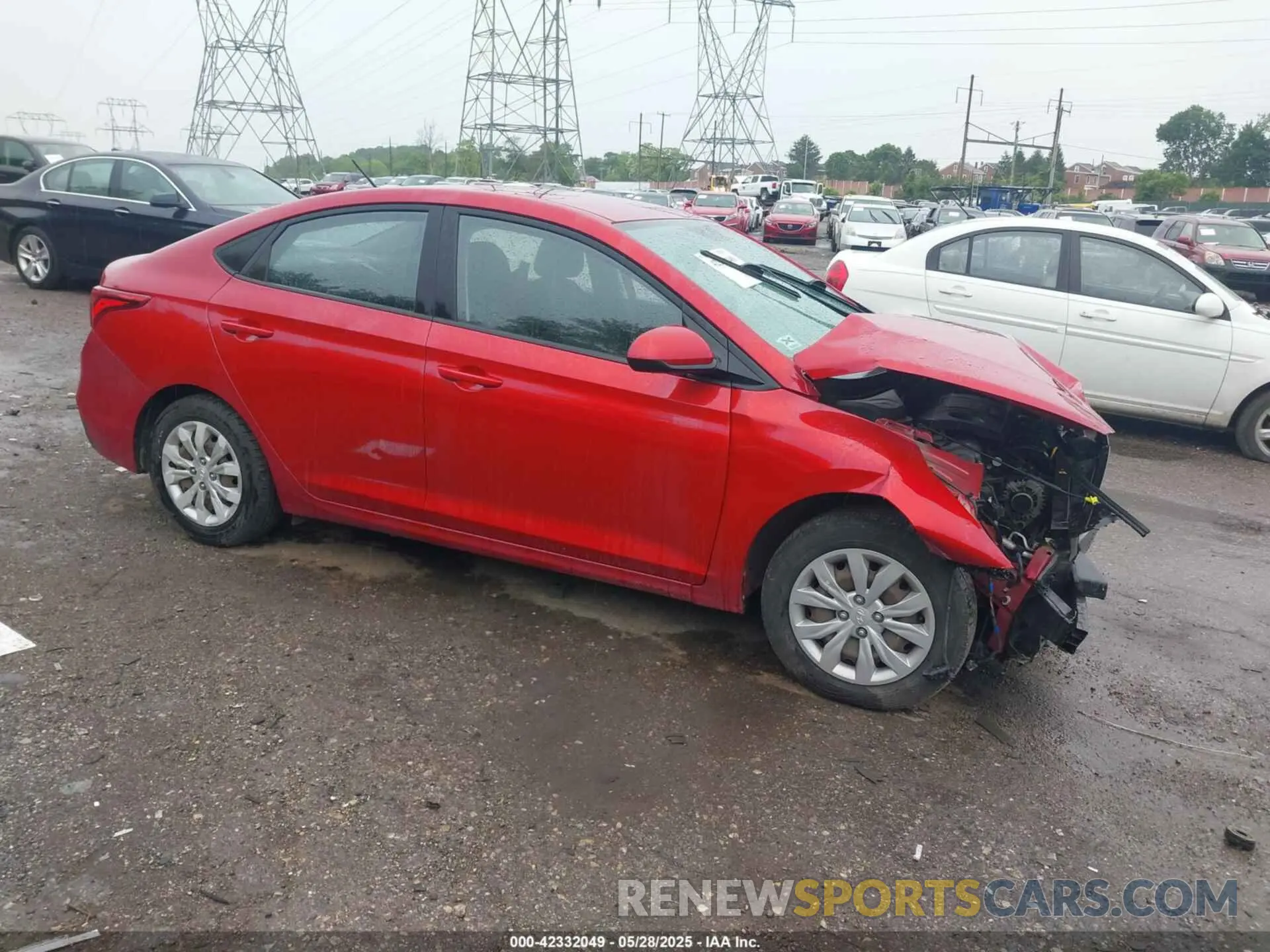 1 fotografías del automóvil dañado 3KPC24A30KE066839 HYUNDAI ACCENT 2019