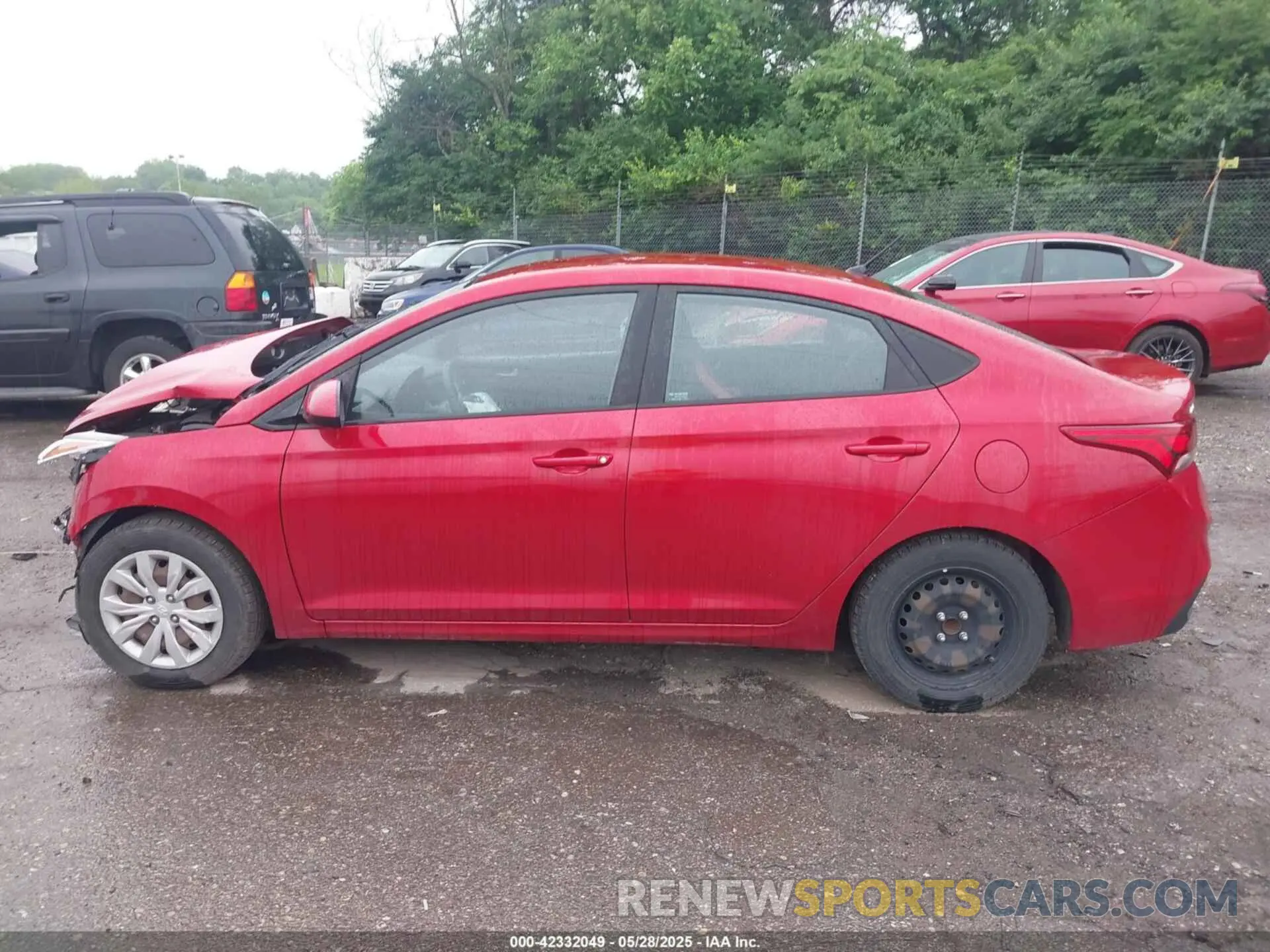 15 fotografías del automóvil dañado 3KPC24A30KE066839 HYUNDAI ACCENT 2019