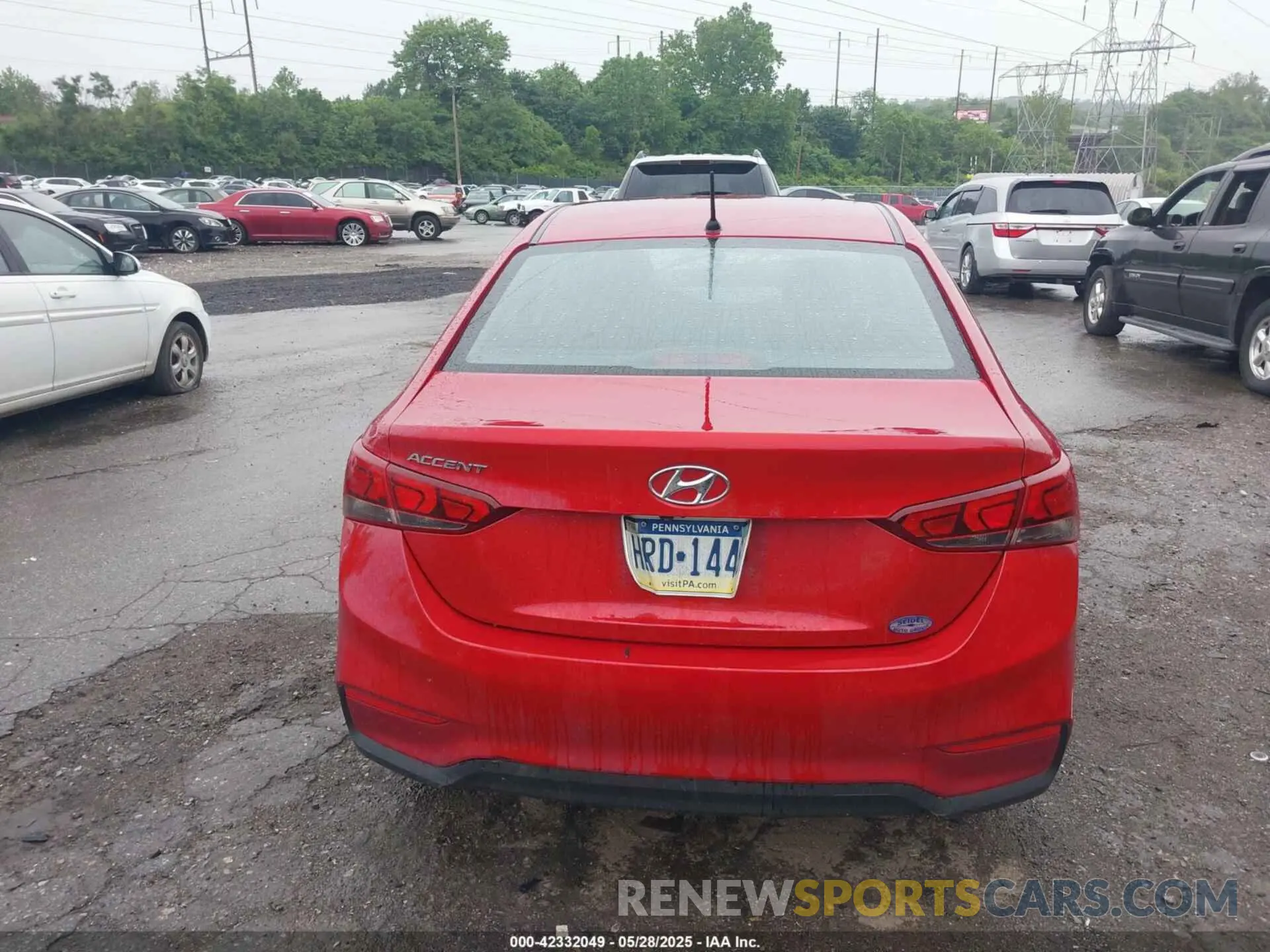 17 fotografías del automóvil dañado 3KPC24A30KE066839 HYUNDAI ACCENT 2019