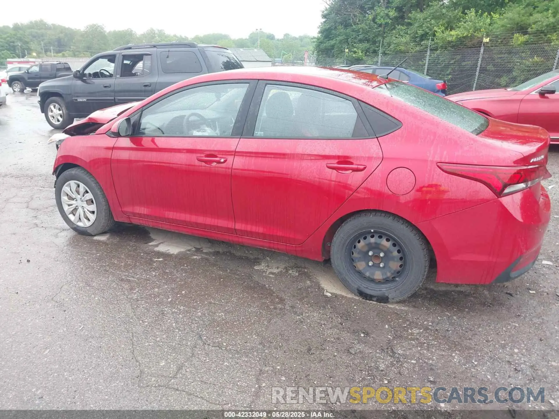 3 fotografías del automóvil dañado 3KPC24A30KE066839 HYUNDAI ACCENT 2019