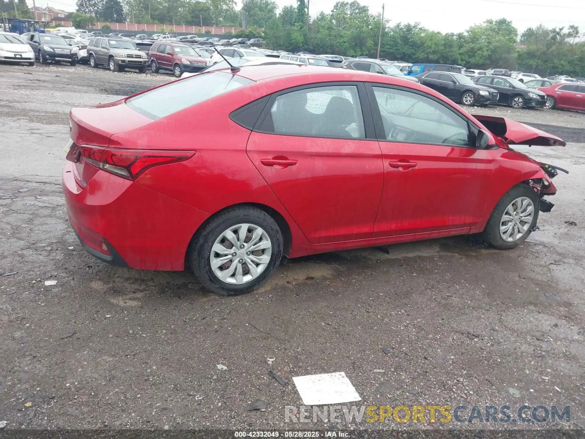 4 fotografías del automóvil dañado 3KPC24A30KE066839 HYUNDAI ACCENT 2019