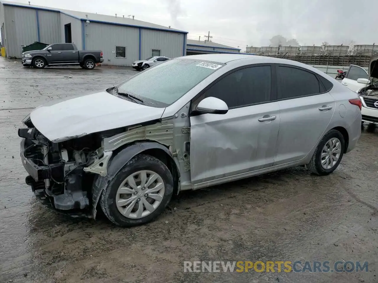 1 fotografías del automóvil dañado 3KPC24A30KE069885 HYUNDAI ACCENT 2019