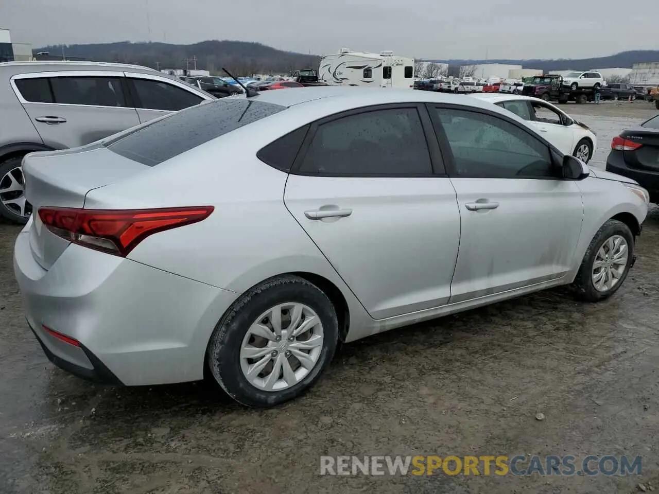 3 fotografías del automóvil dañado 3KPC24A30KE069885 HYUNDAI ACCENT 2019