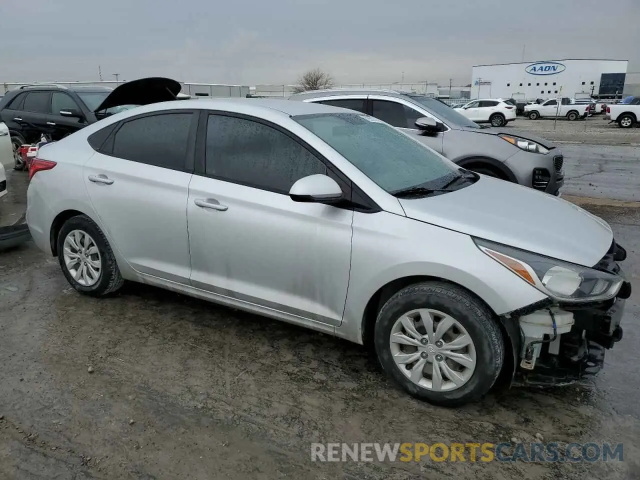 4 fotografías del automóvil dañado 3KPC24A30KE069885 HYUNDAI ACCENT 2019