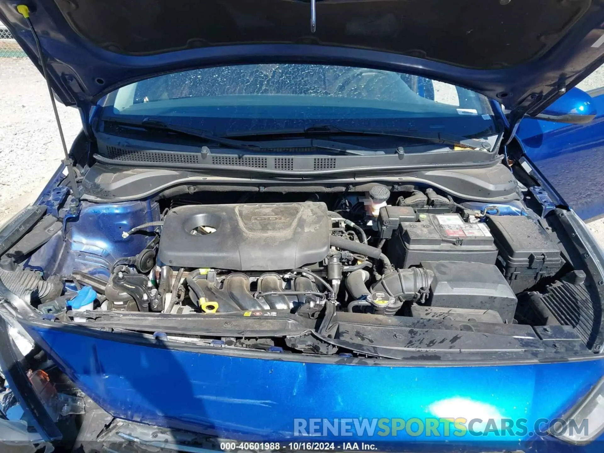 10 fotografías del automóvil dañado 3KPC24A30KE070213 HYUNDAI ACCENT 2019