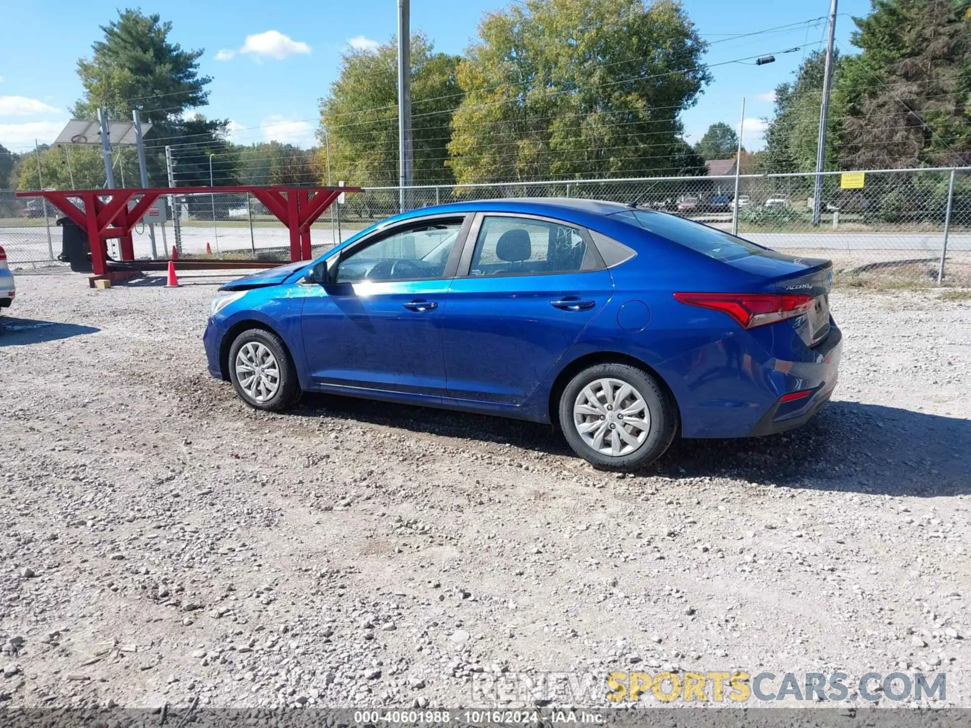 3 fotografías del automóvil dañado 3KPC24A30KE070213 HYUNDAI ACCENT 2019