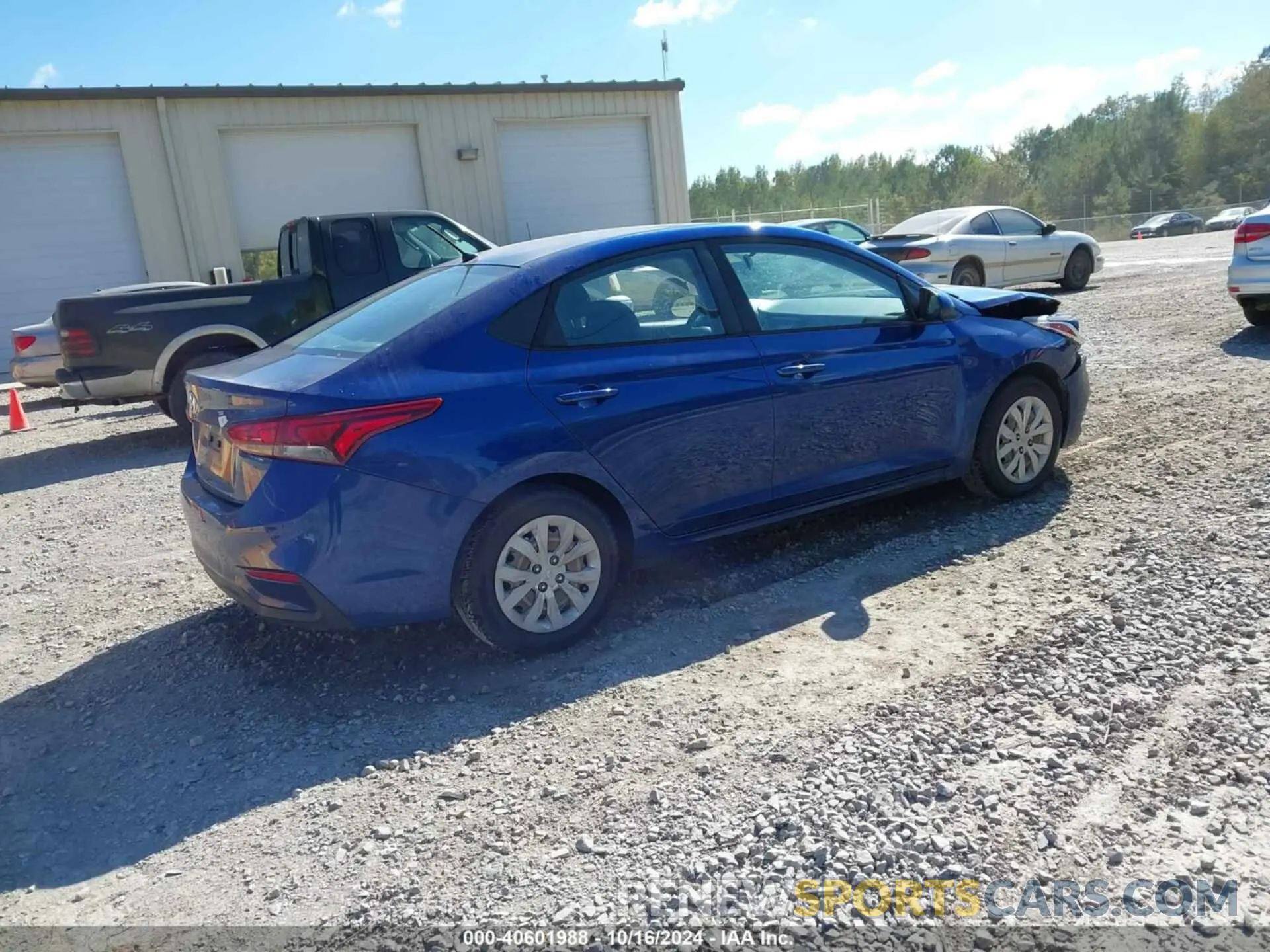 4 fotografías del automóvil dañado 3KPC24A30KE070213 HYUNDAI ACCENT 2019