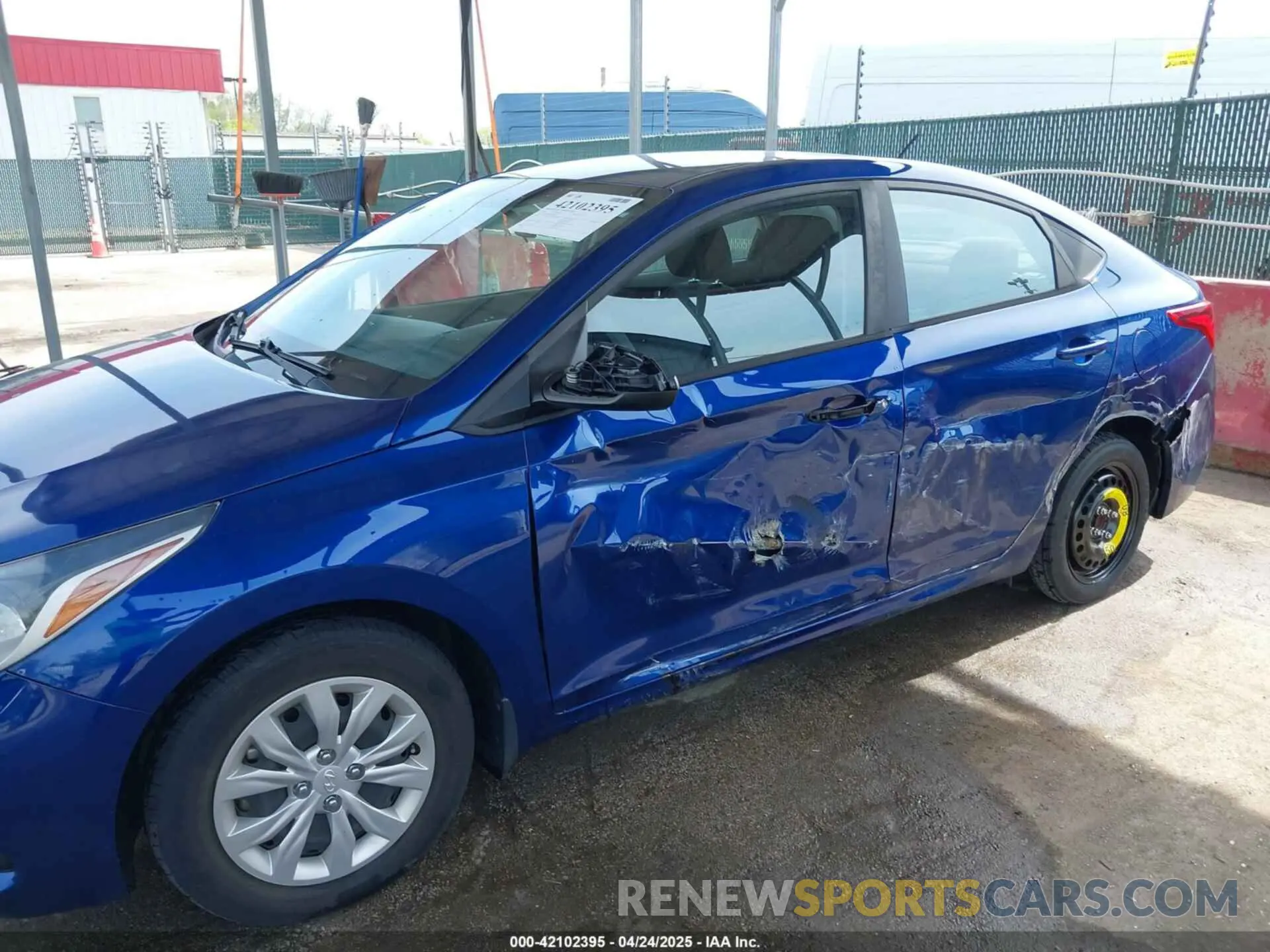 6 fotografías del automóvil dañado 3KPC24A30KE070857 HYUNDAI ACCENT 2019