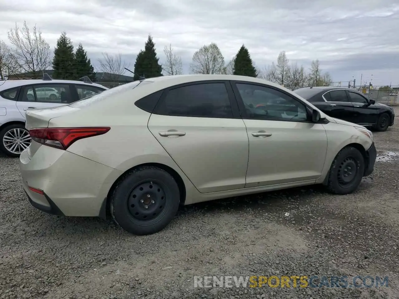 3 fotografías del automóvil dañado 3KPC24A31KE040069 HYUNDAI ACCENT 2019