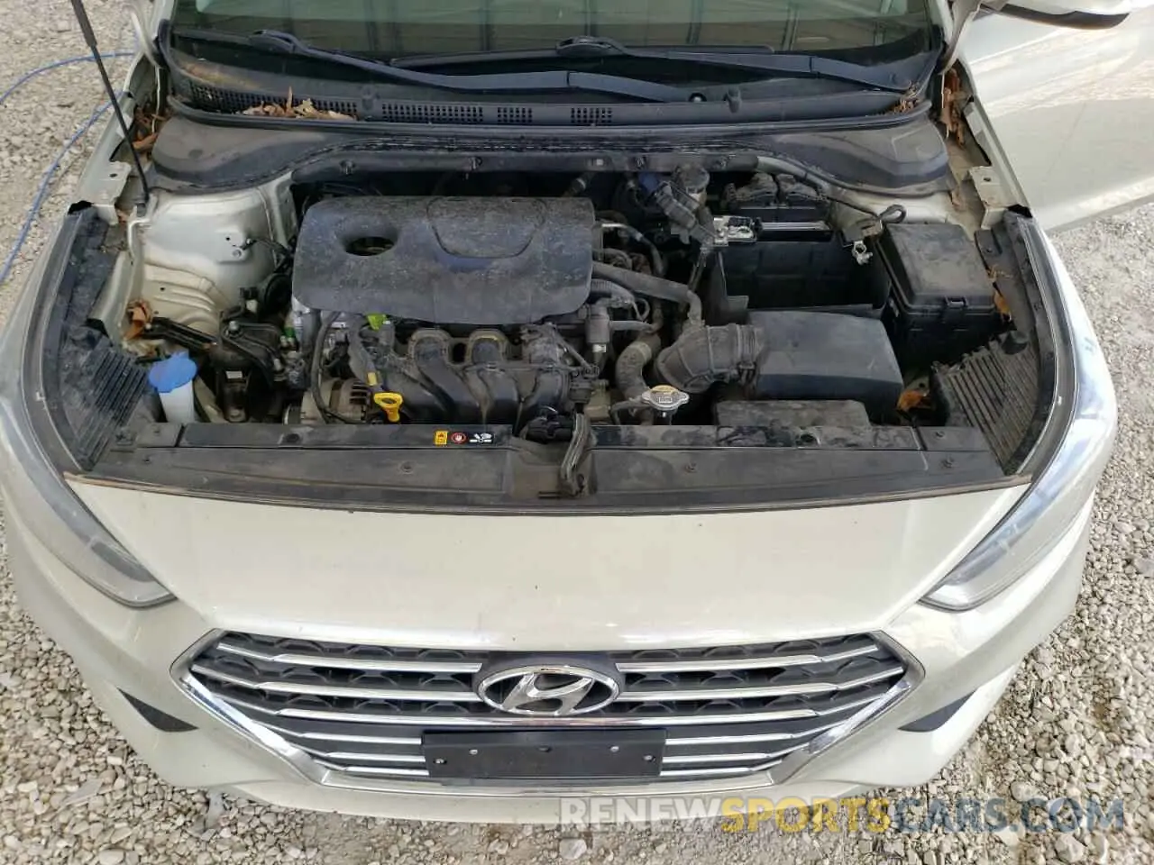 11 fotografías del automóvil dañado 3KPC24A31KE050763 HYUNDAI ACCENT 2019