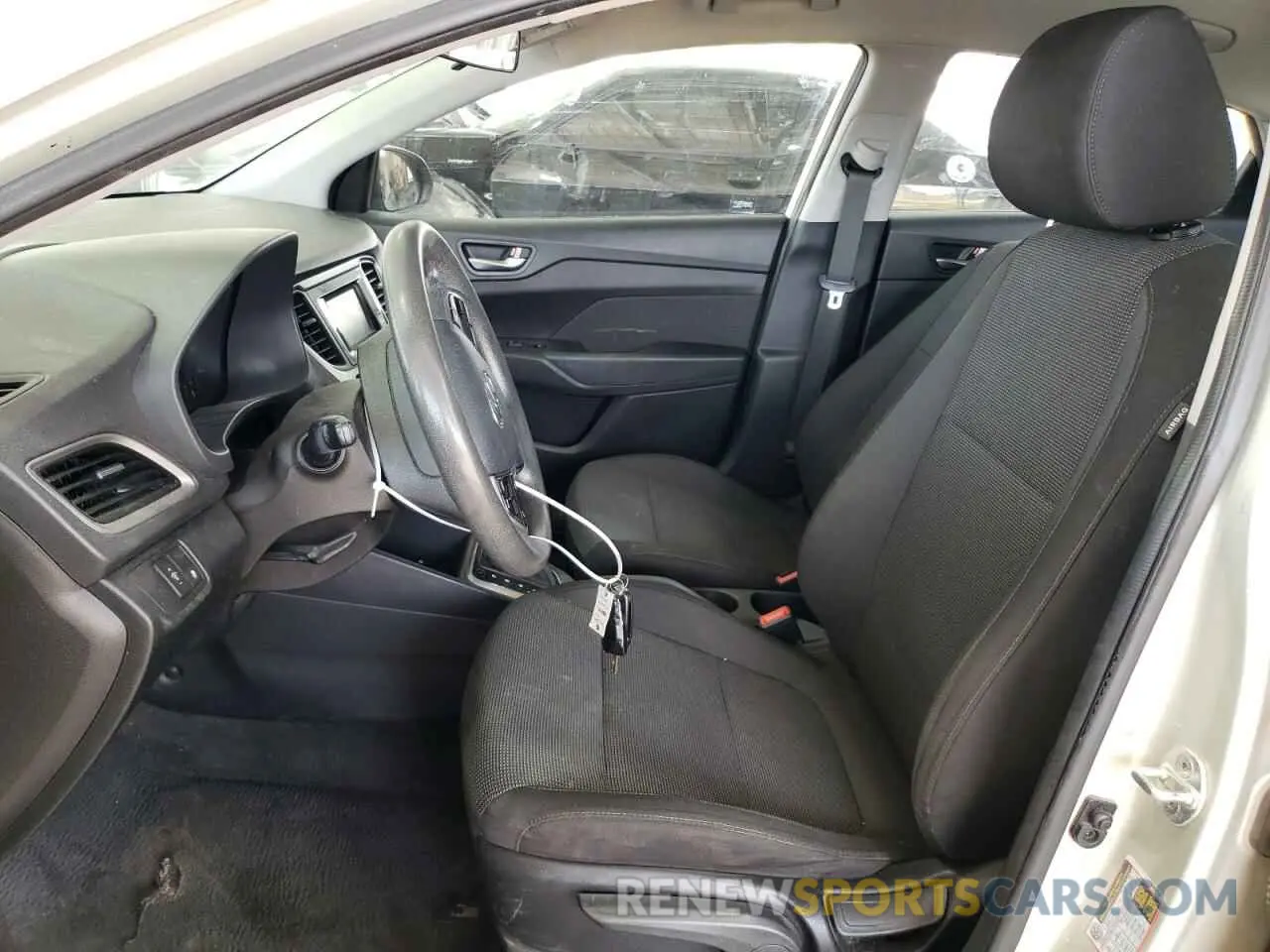 7 fotografías del automóvil dañado 3KPC24A31KE050763 HYUNDAI ACCENT 2019