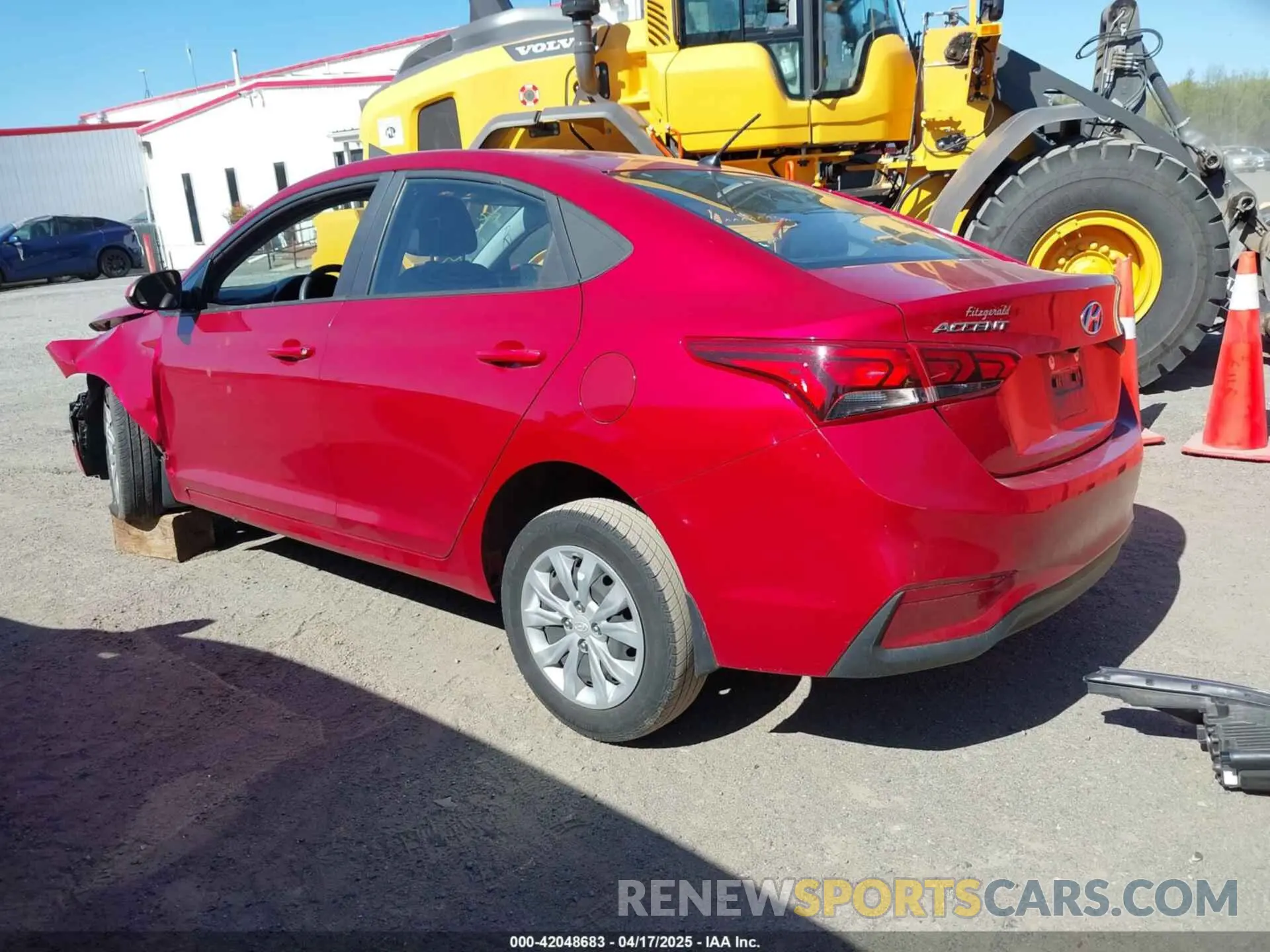 3 fotografías del automóvil dañado 3KPC24A31KE077073 HYUNDAI ACCENT 2019