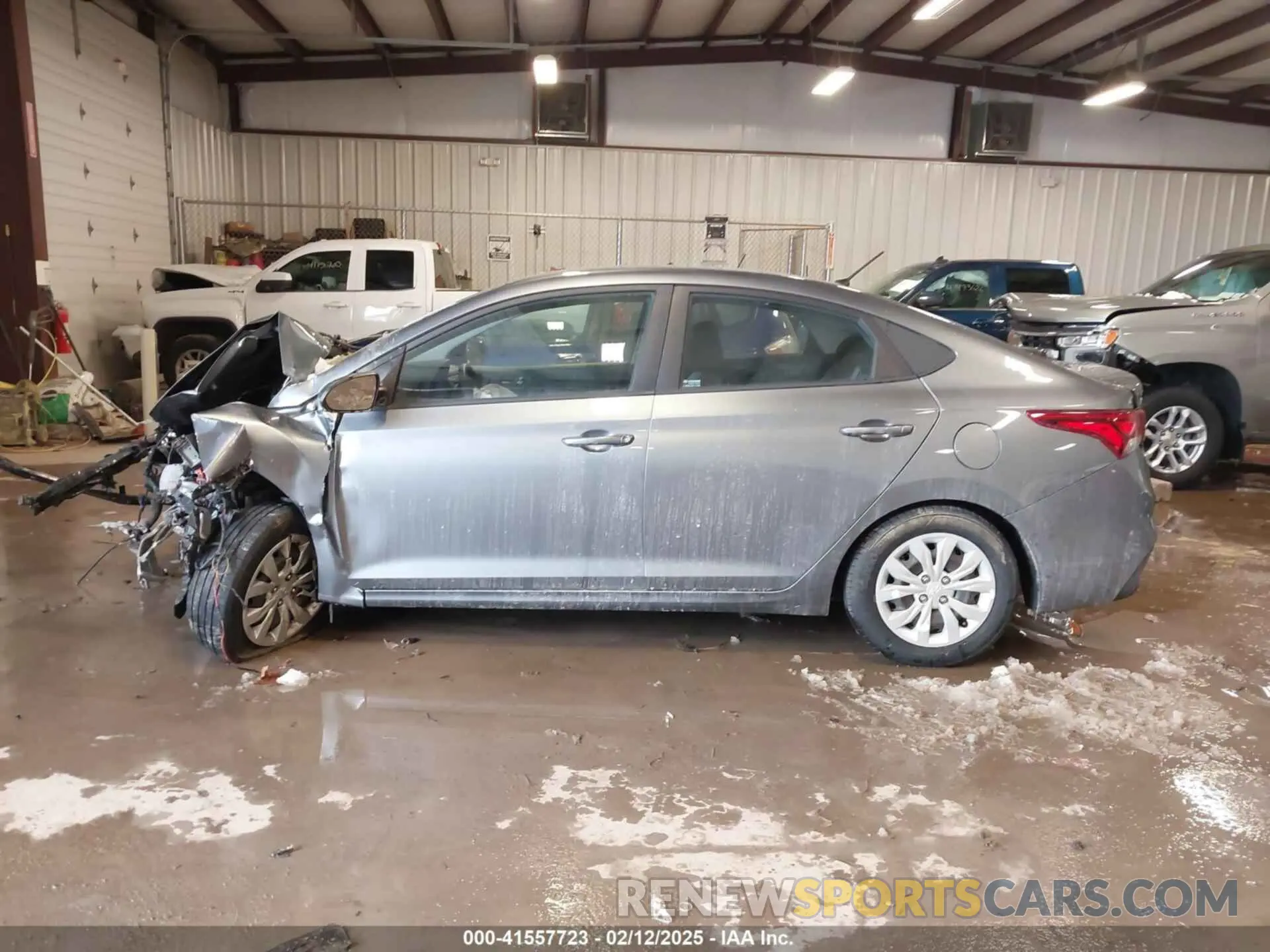 14 fotografías del automóvil dañado 3KPC24A31KE082502 HYUNDAI ACCENT 2019